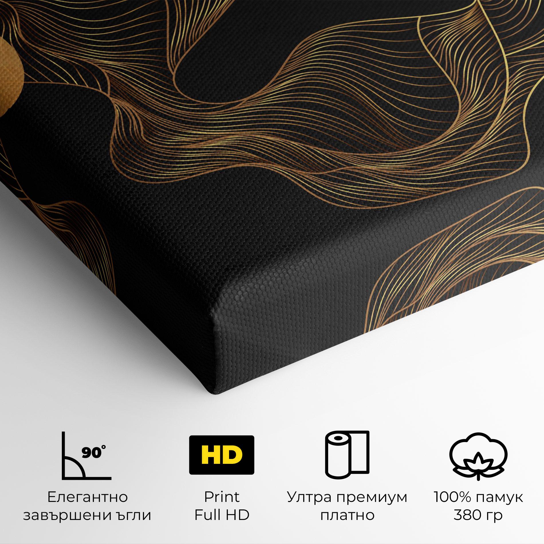 Картина на платно Frecventa Abstracta mockup 4