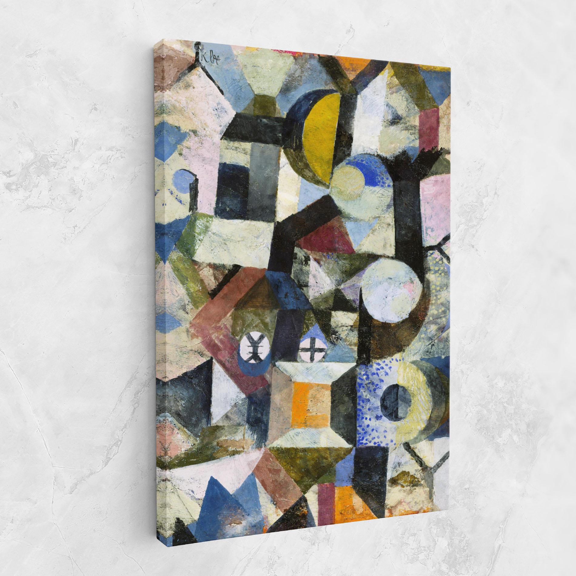 Картина на платно Abstract Geometric mockup 1