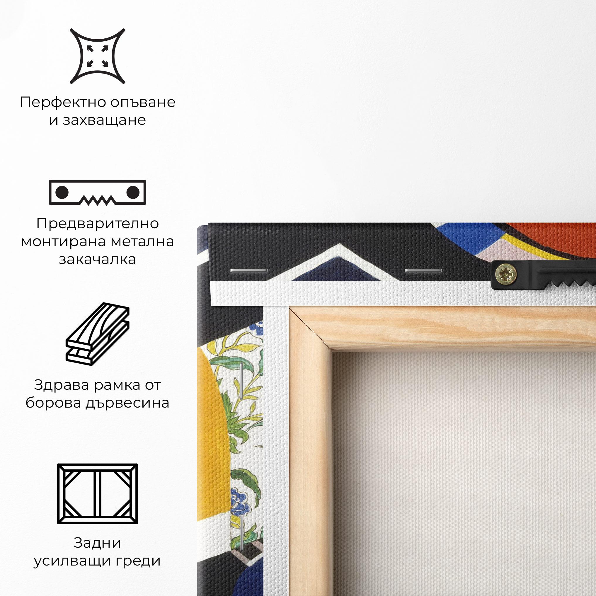 Картина на платно Woman Shape Mix mockup 5