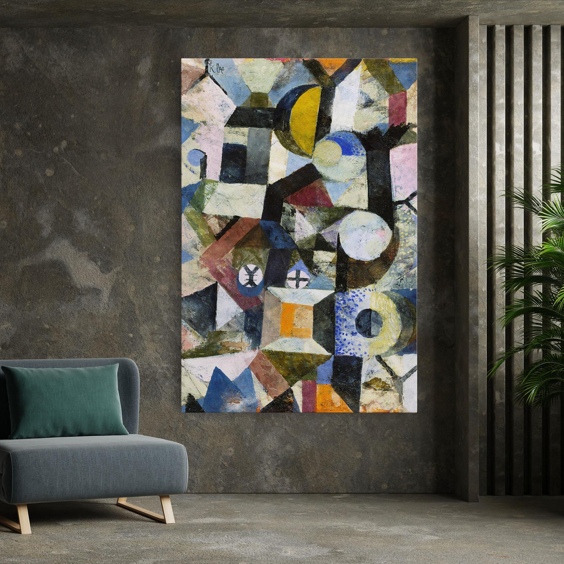 Картина на платно Abstract Geometric mockup 7