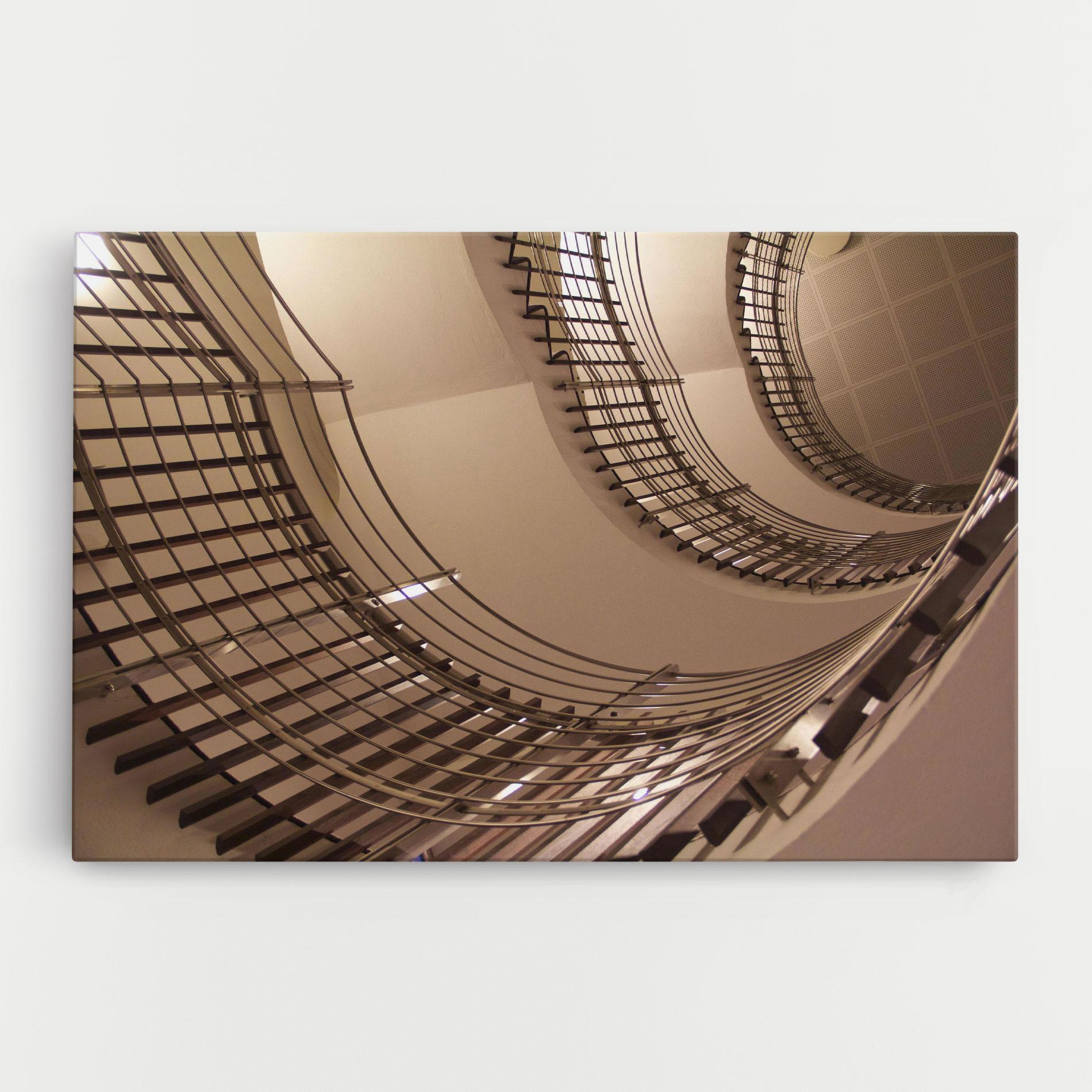 Картина на платно Cream Stairs mockup 0