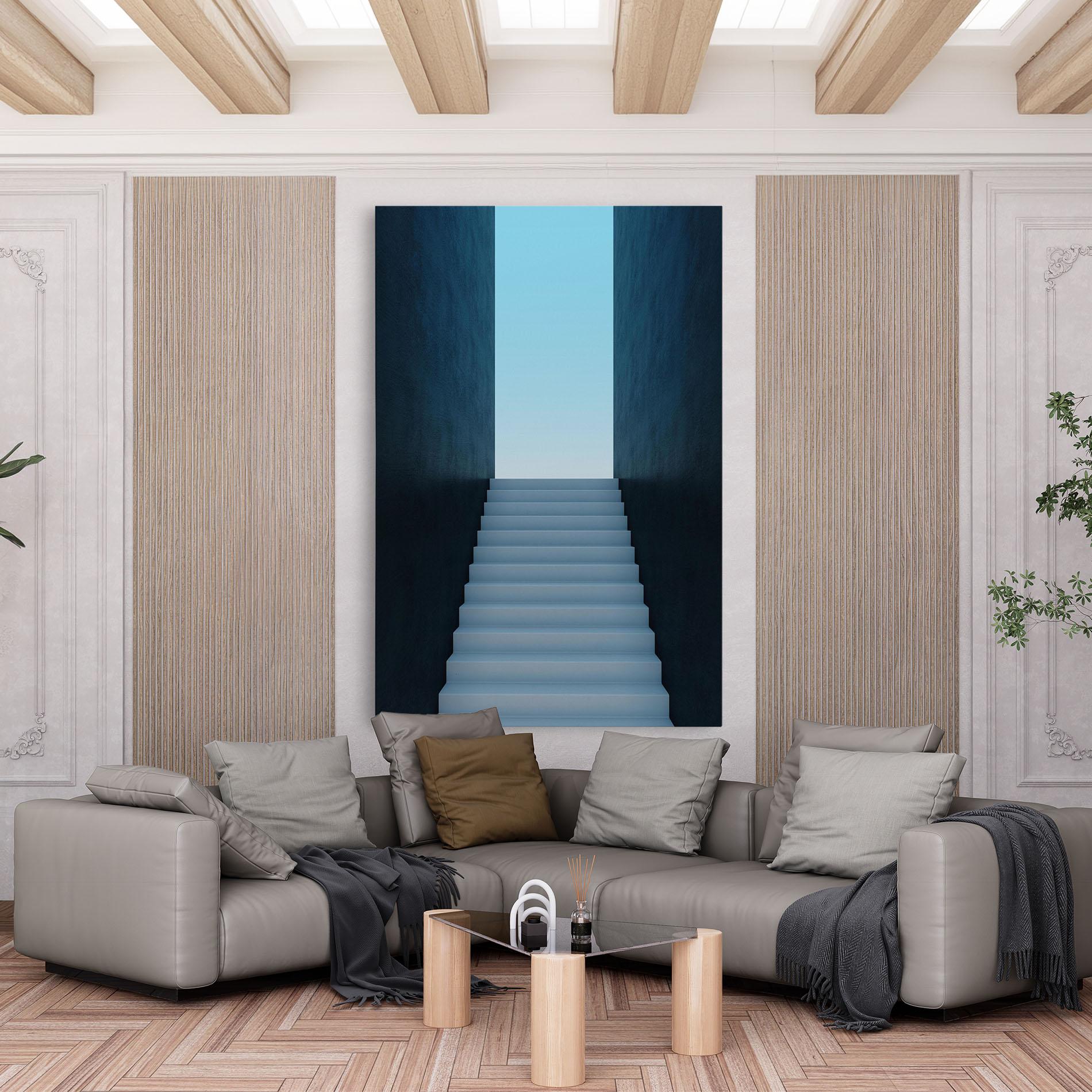 Картина на платно Forward Stairs mockup 6