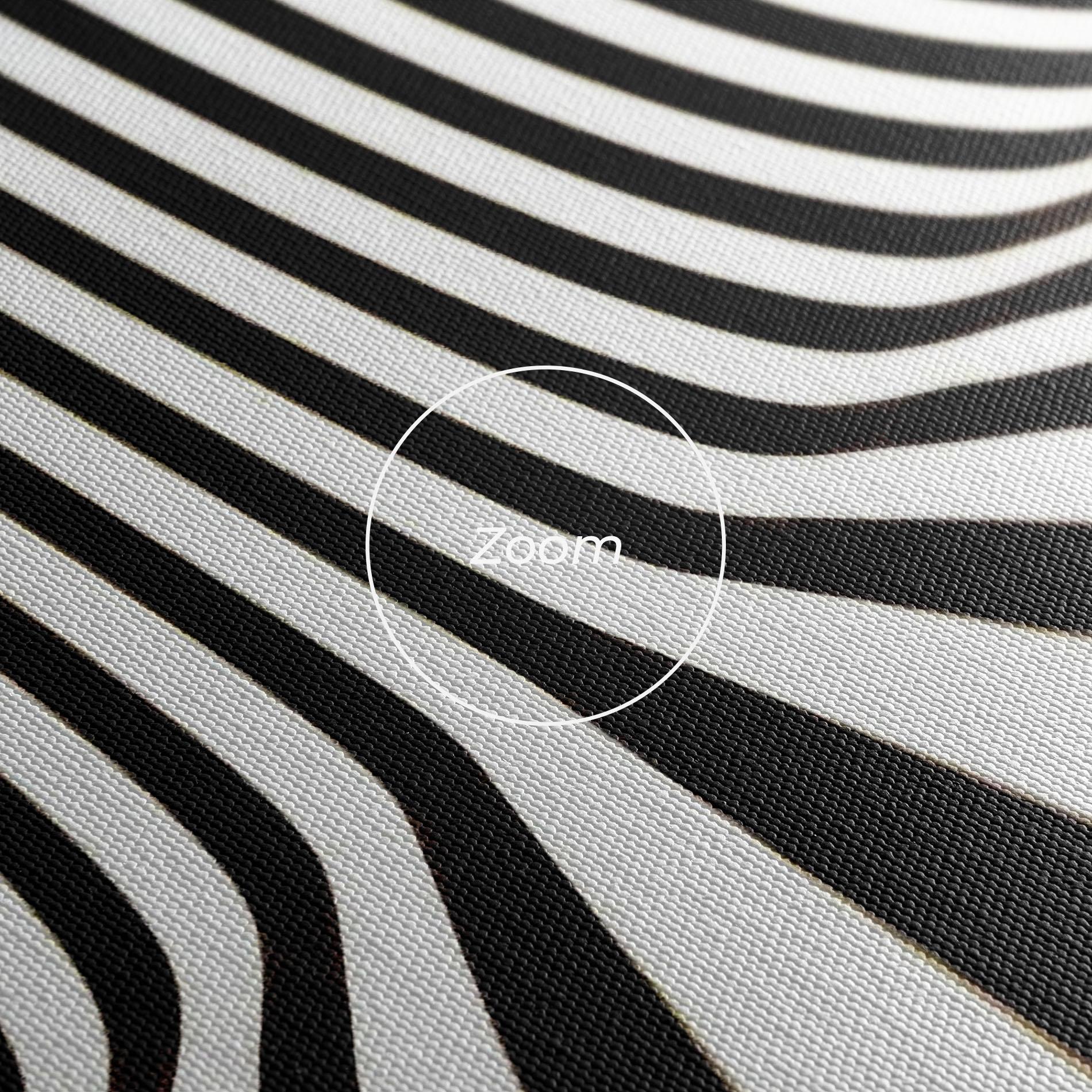 Картина на платно Black And White Illusion mockup 3