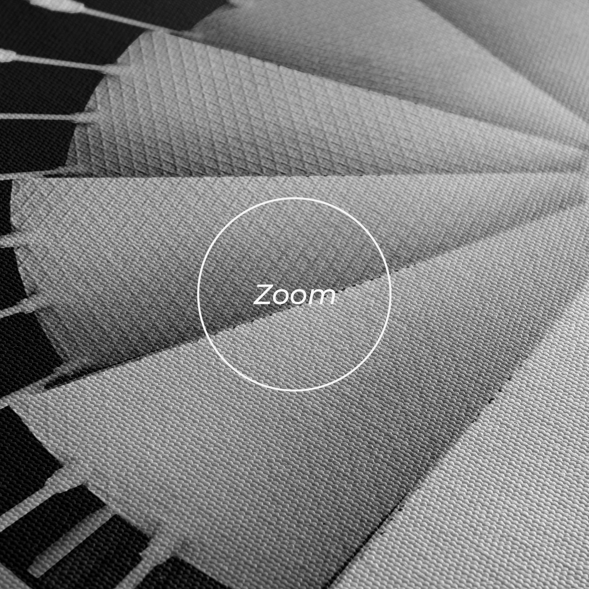 Картина на платно Black Circle Stairs mockup 3