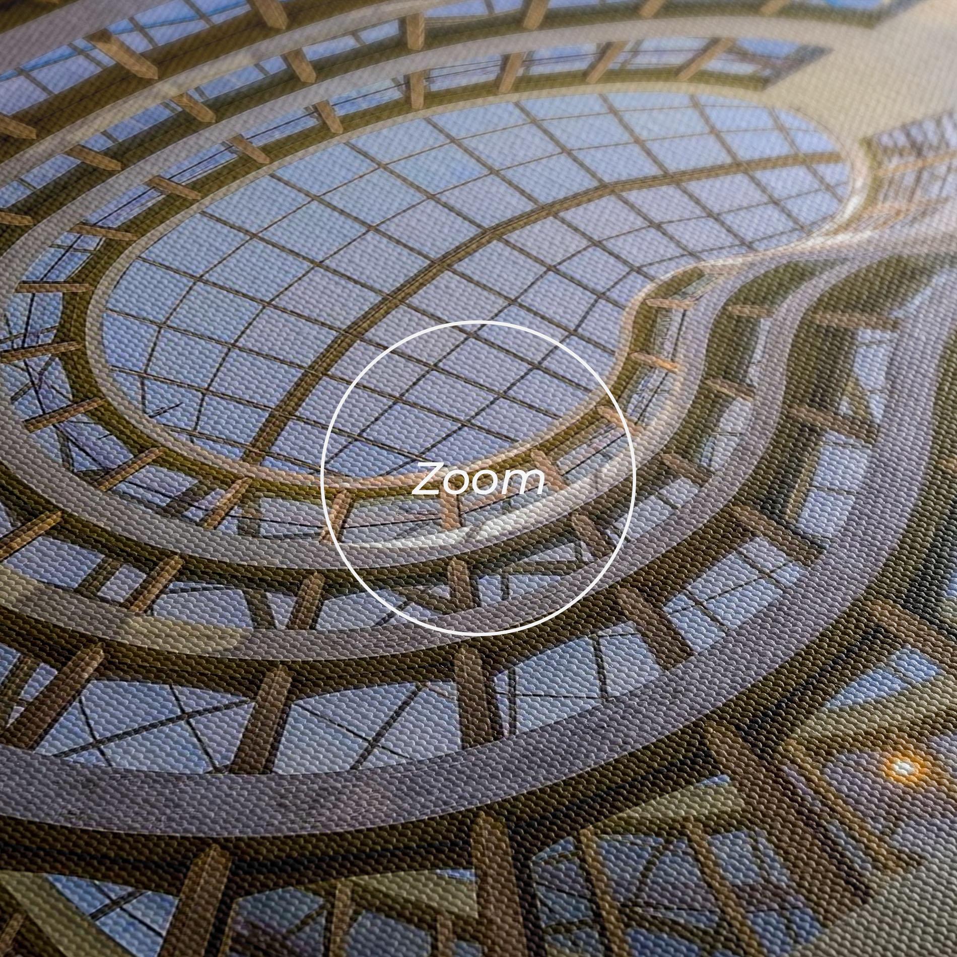 Картина на платно Glass Building mockup 3