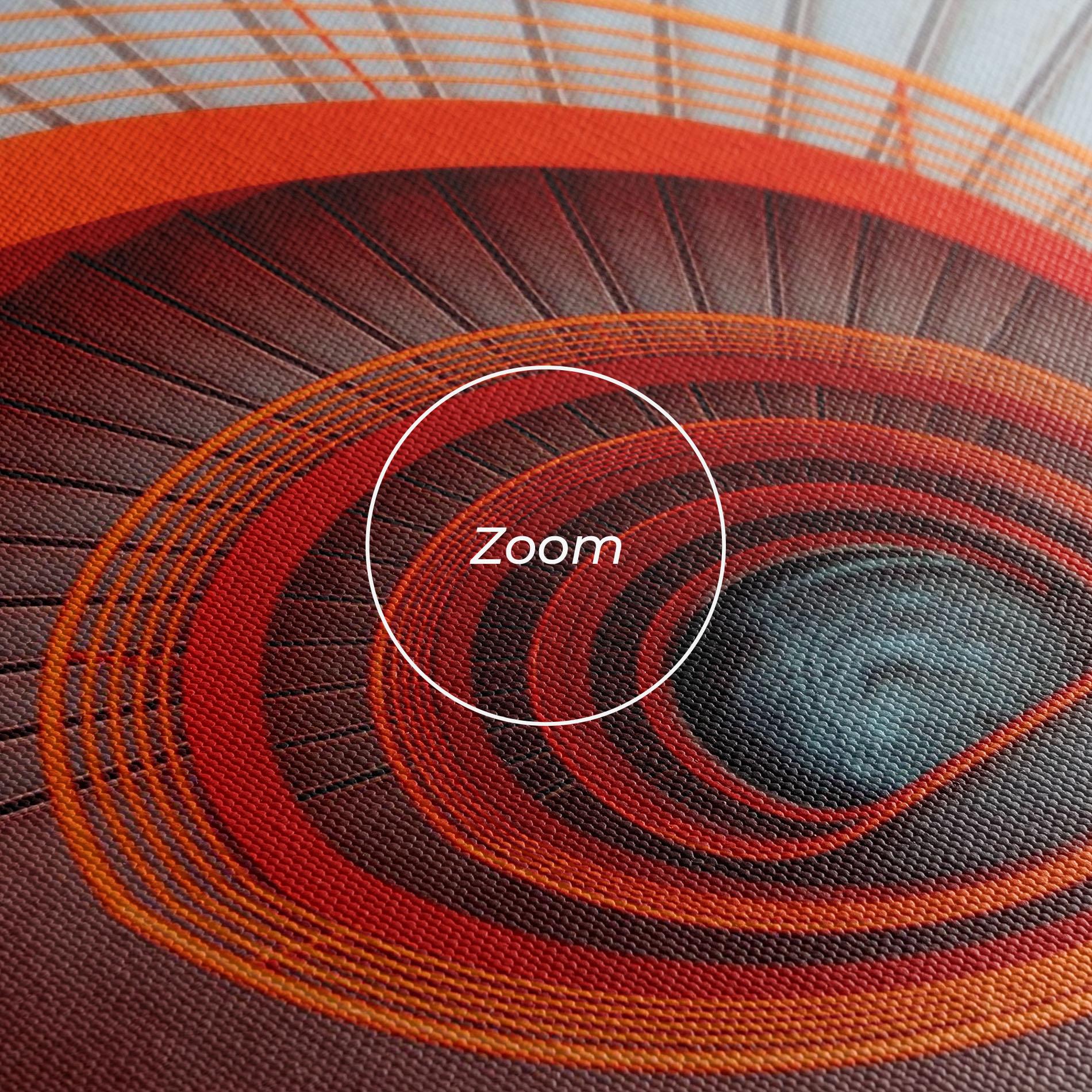 Картина на платно Grey Orange Stairs mockup 3