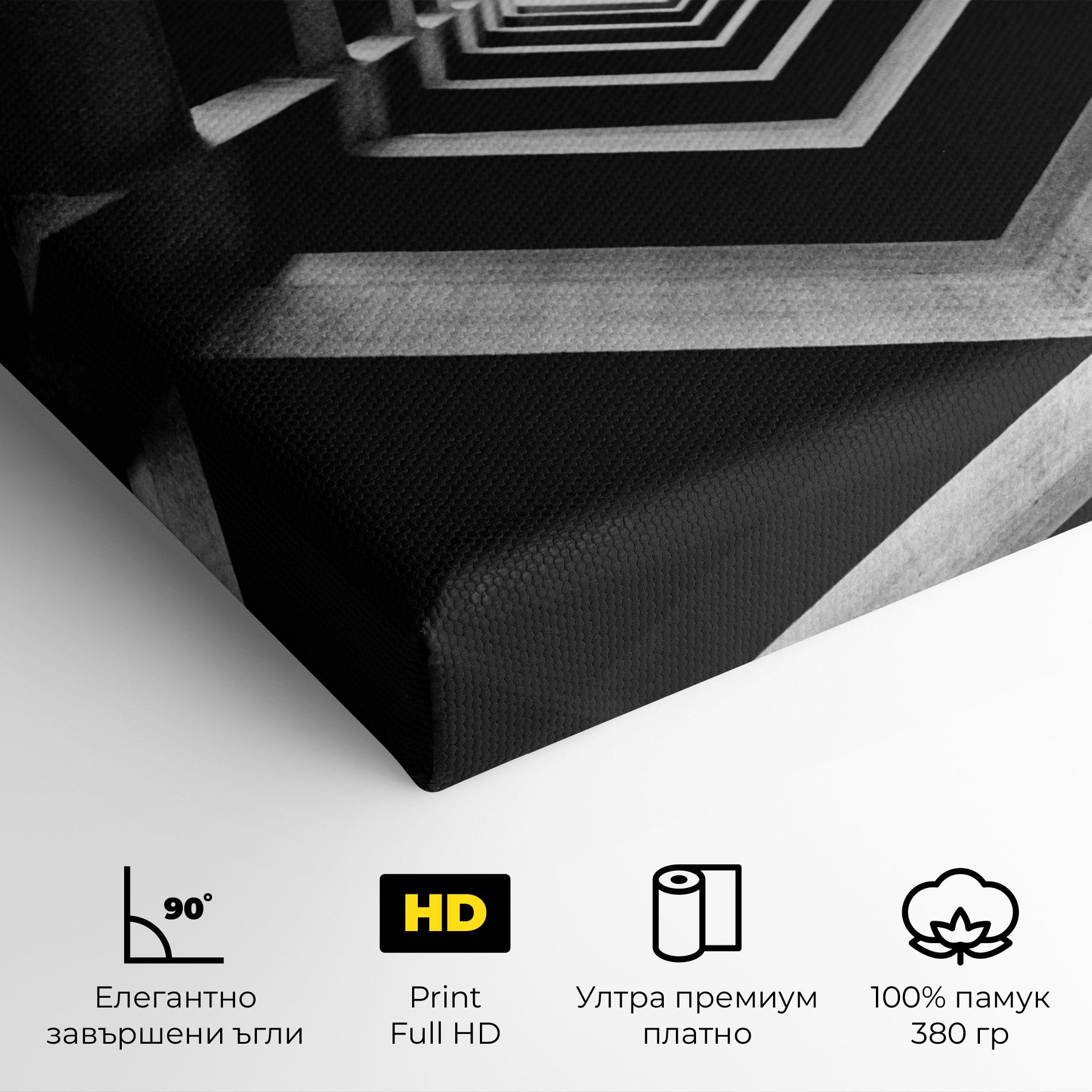 Картина на платно Dark Shadow mockup 4