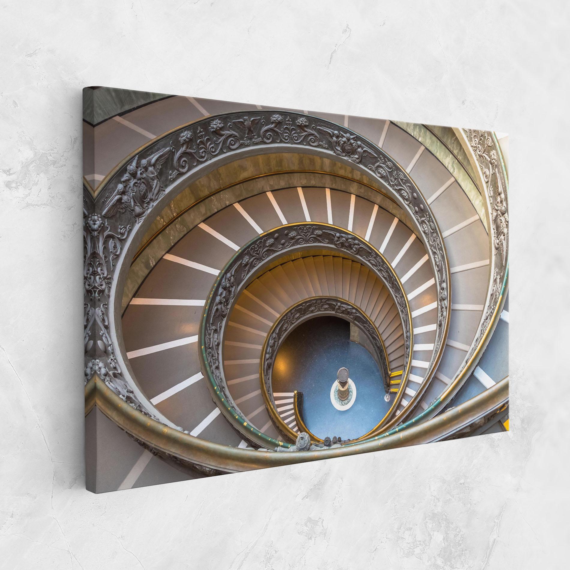 Картина на платно Colored Stairs mockup 1