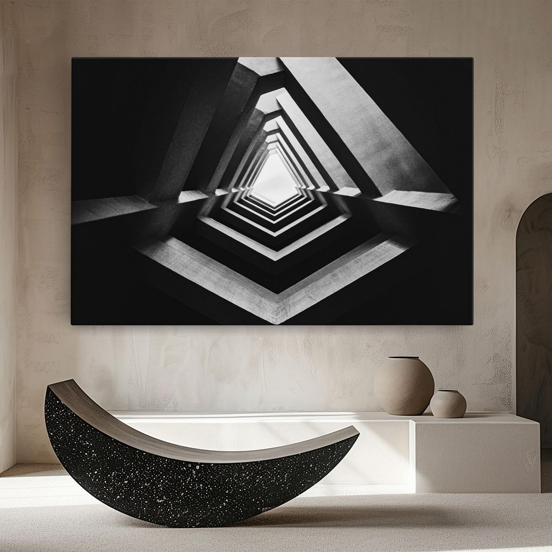 Картина на платно Dark Shadow mockup 8