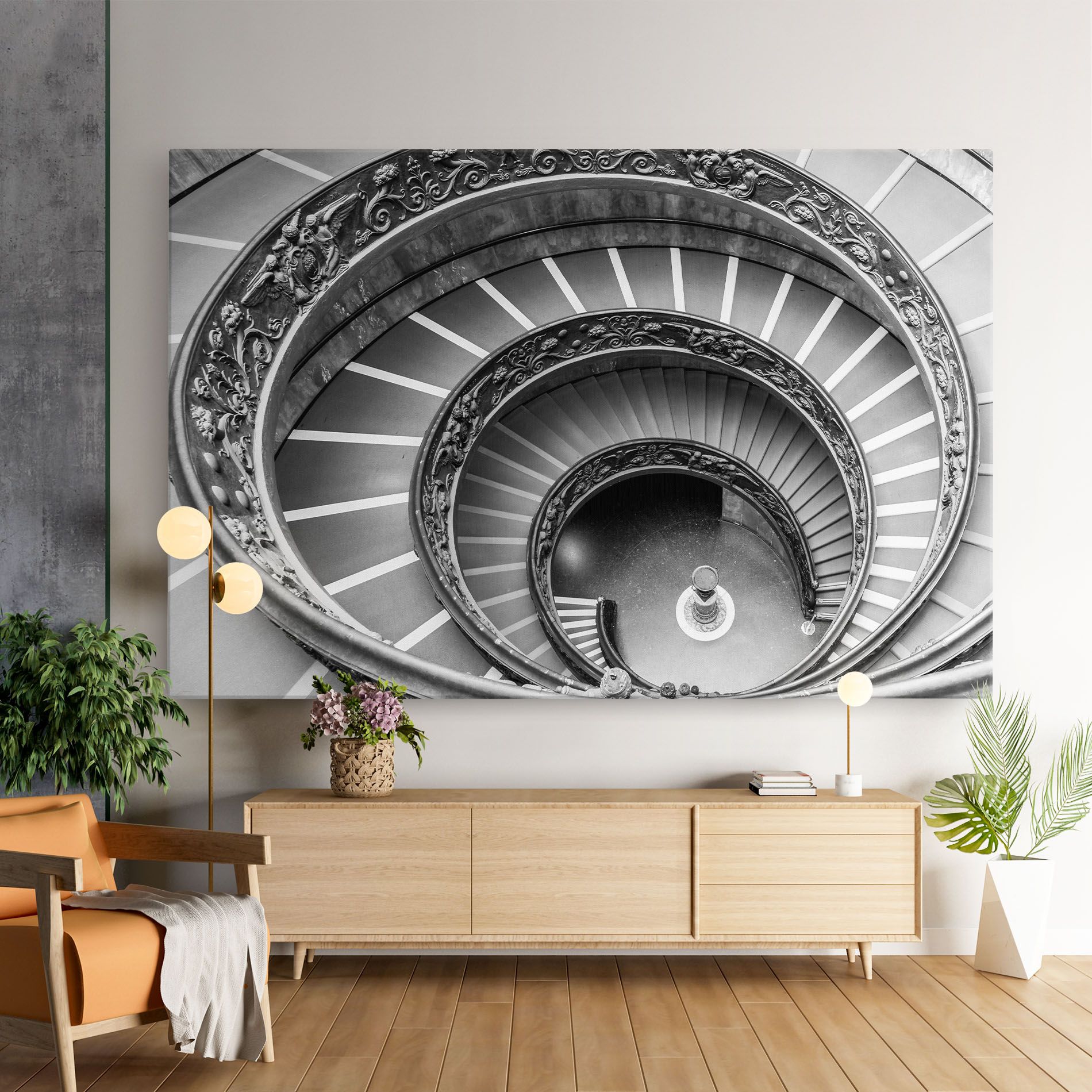 Grey Spiral mockup 9