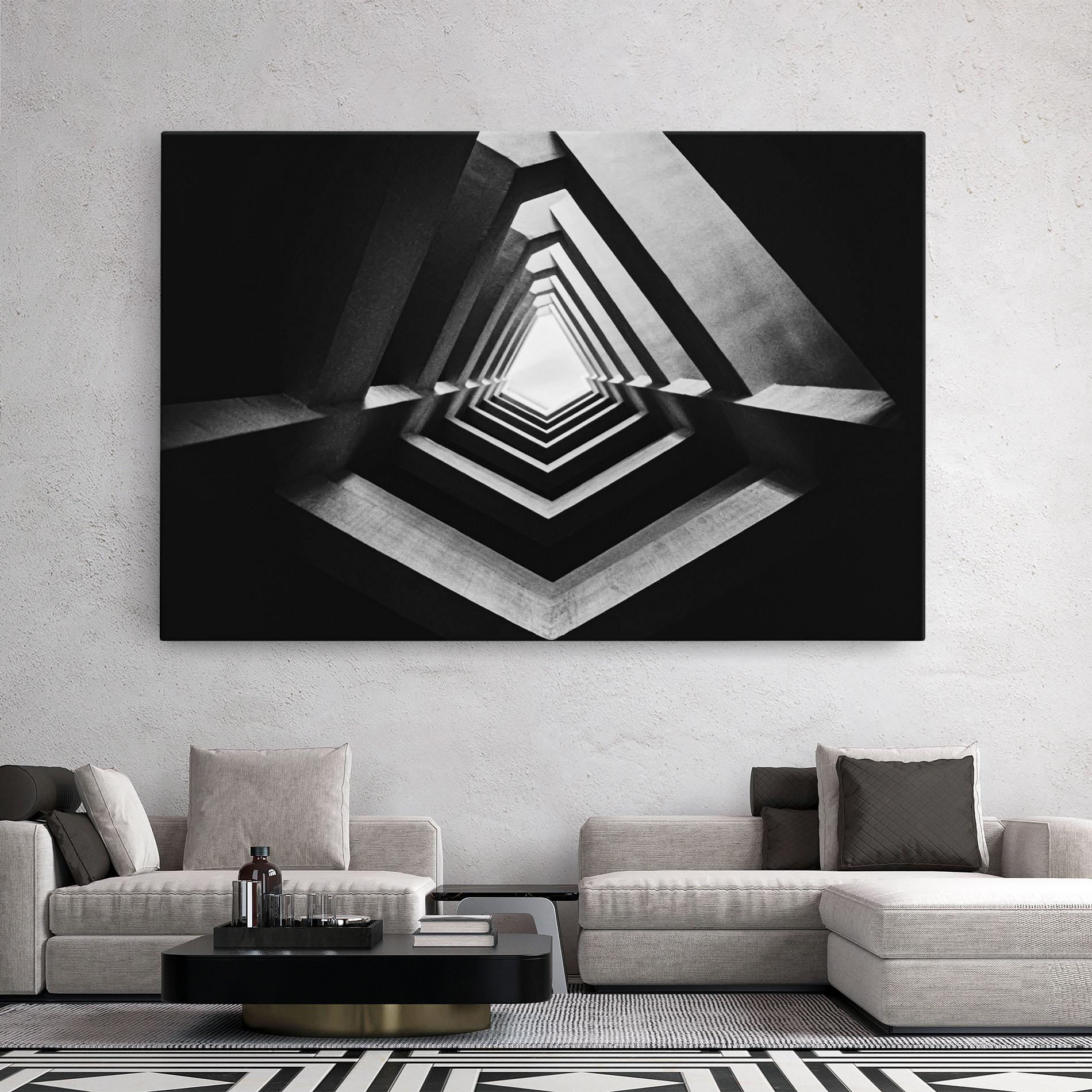 Картина на платно Dark Shadow mockup 2