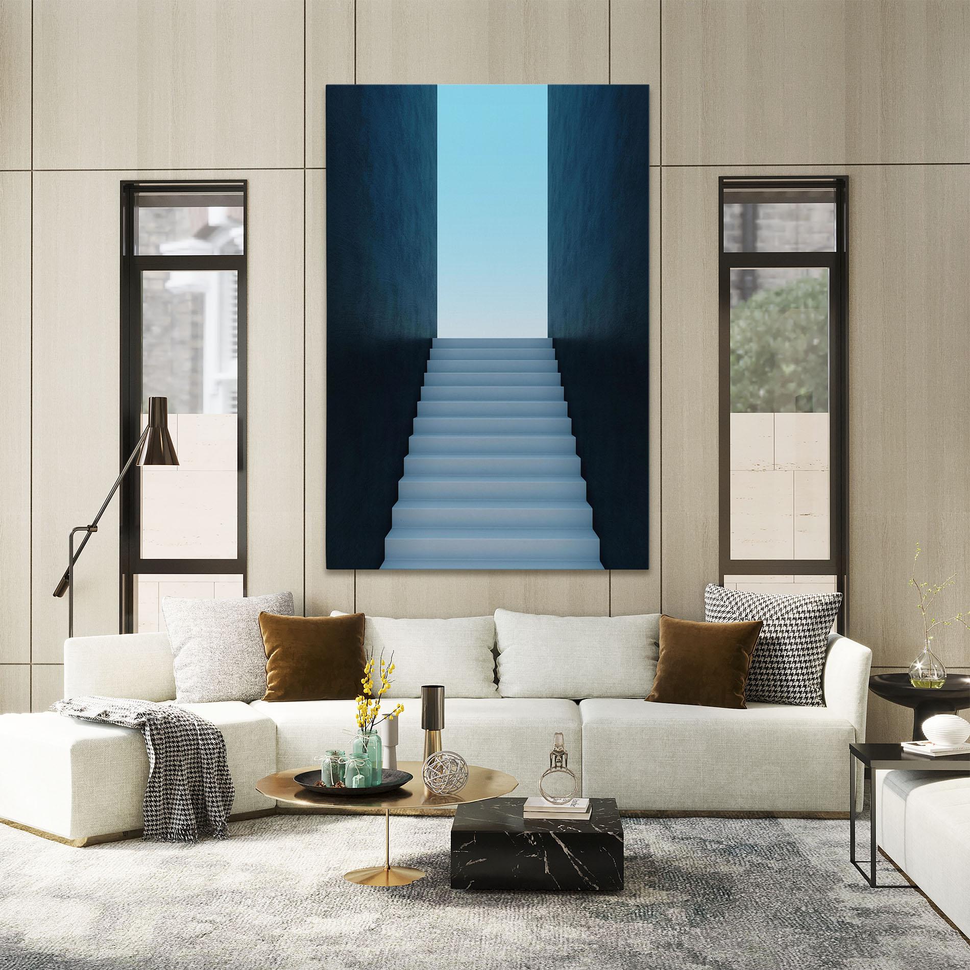 Картина на платно Forward Stairs mockup 2