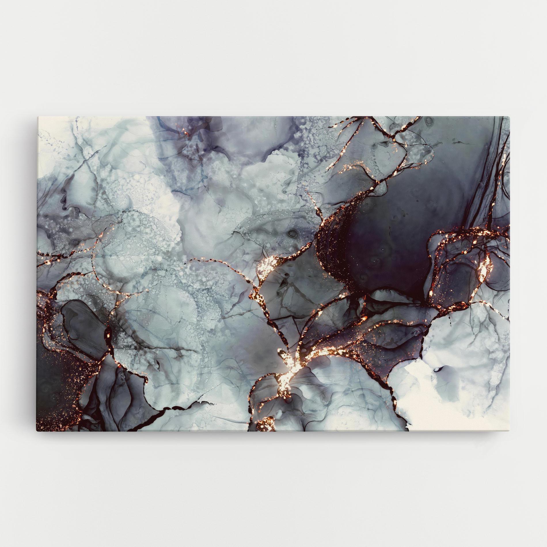 Картина на платно Abstract Gold Path mockup 0