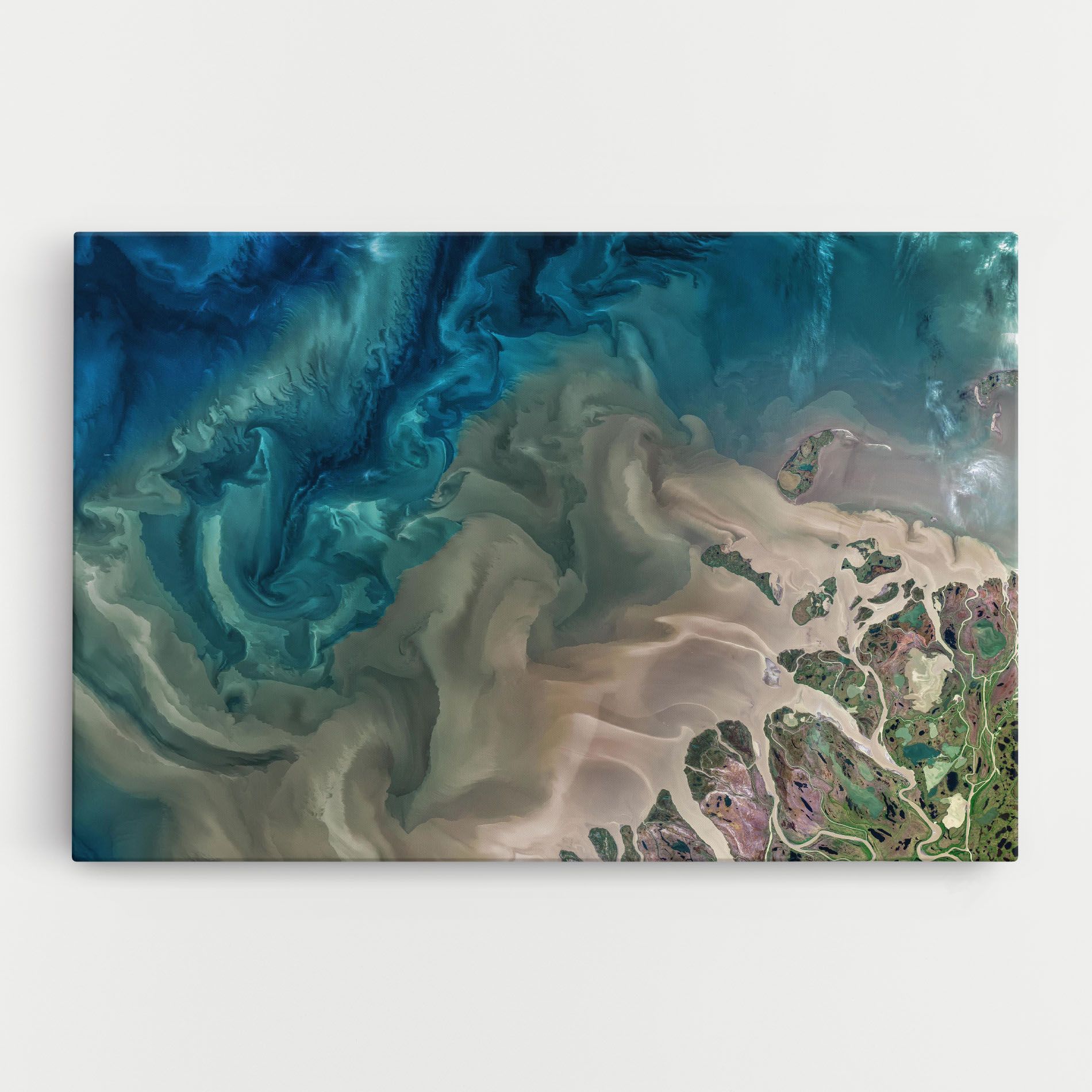 Ocean Blue Marble mockup 0