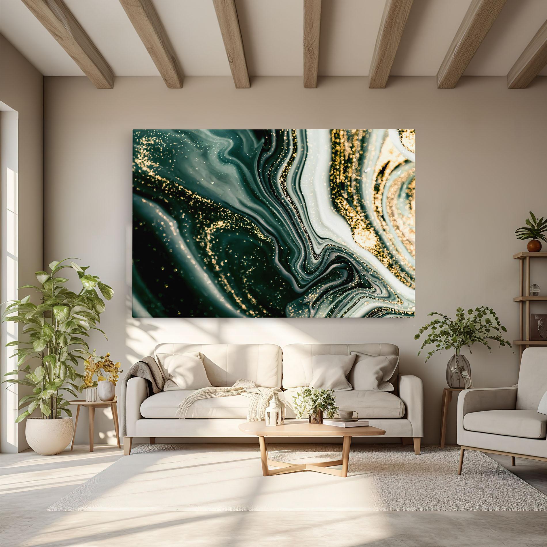 Картина на платно Abstract Shades mockup 6