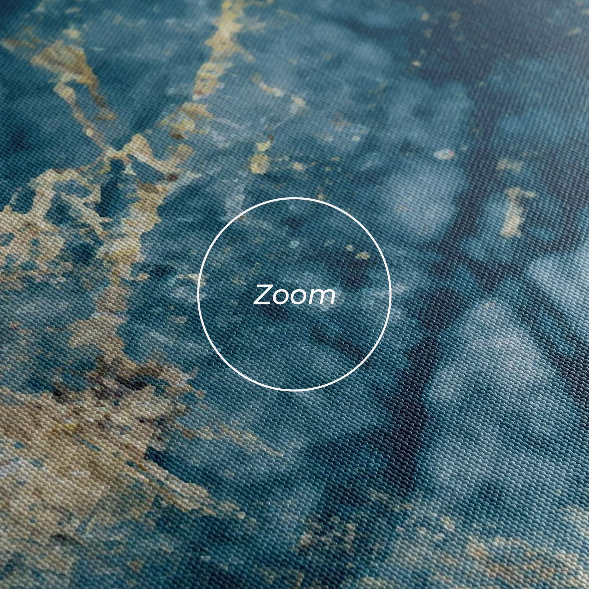 Картина на платно Blue Water Marble mockup 3