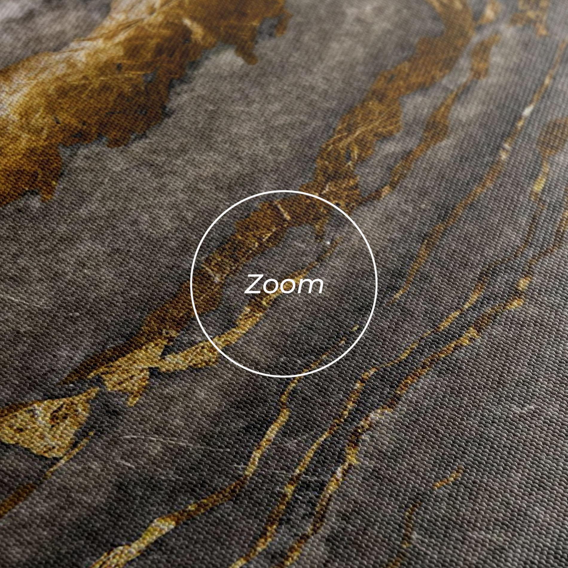 Картина на платно Dark Colden Grey mockup 3