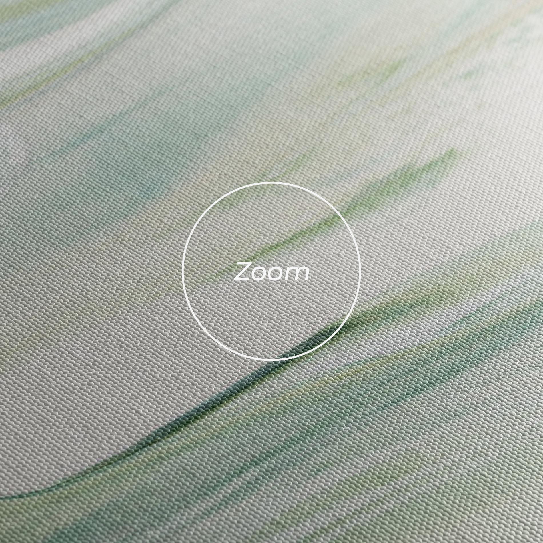 Картина на платно Light Green Painting mockup 3