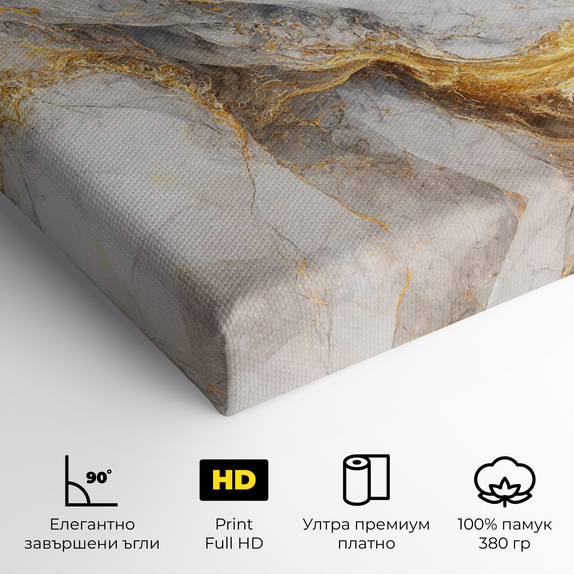 Gold Liquid Grey Marble mockup 4