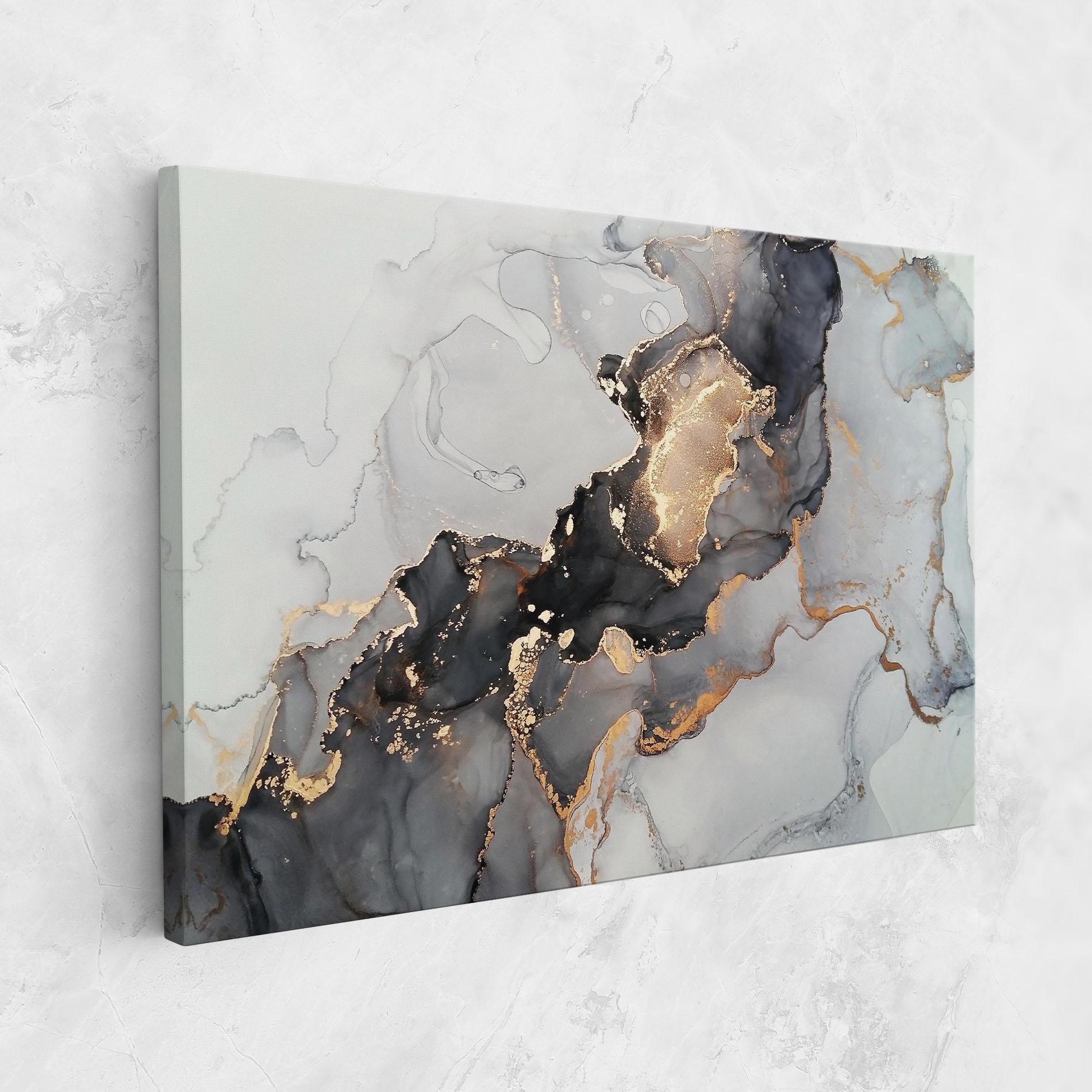 Картина на платно Marble Shades mockup 1