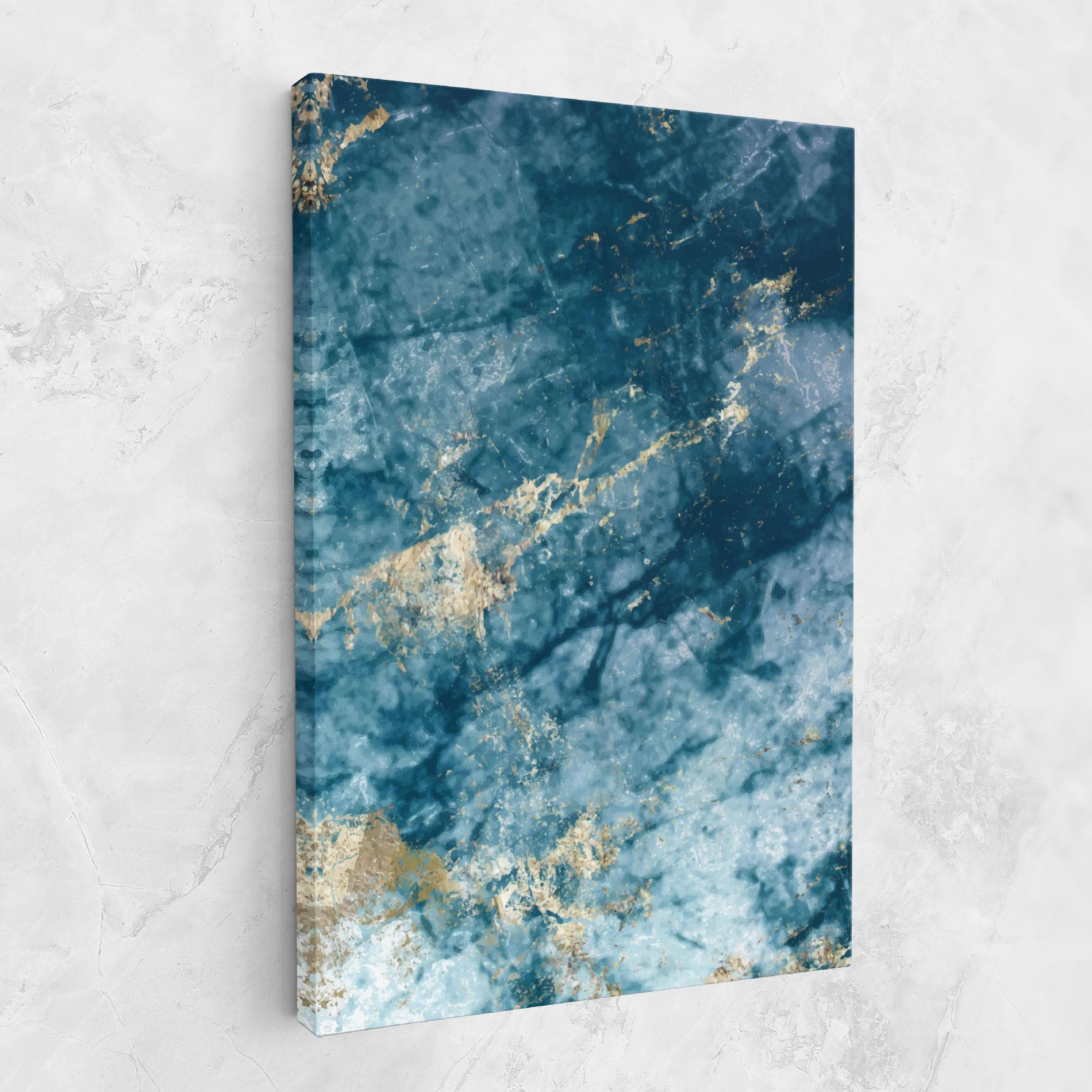 Blue Water Marble mockup 1