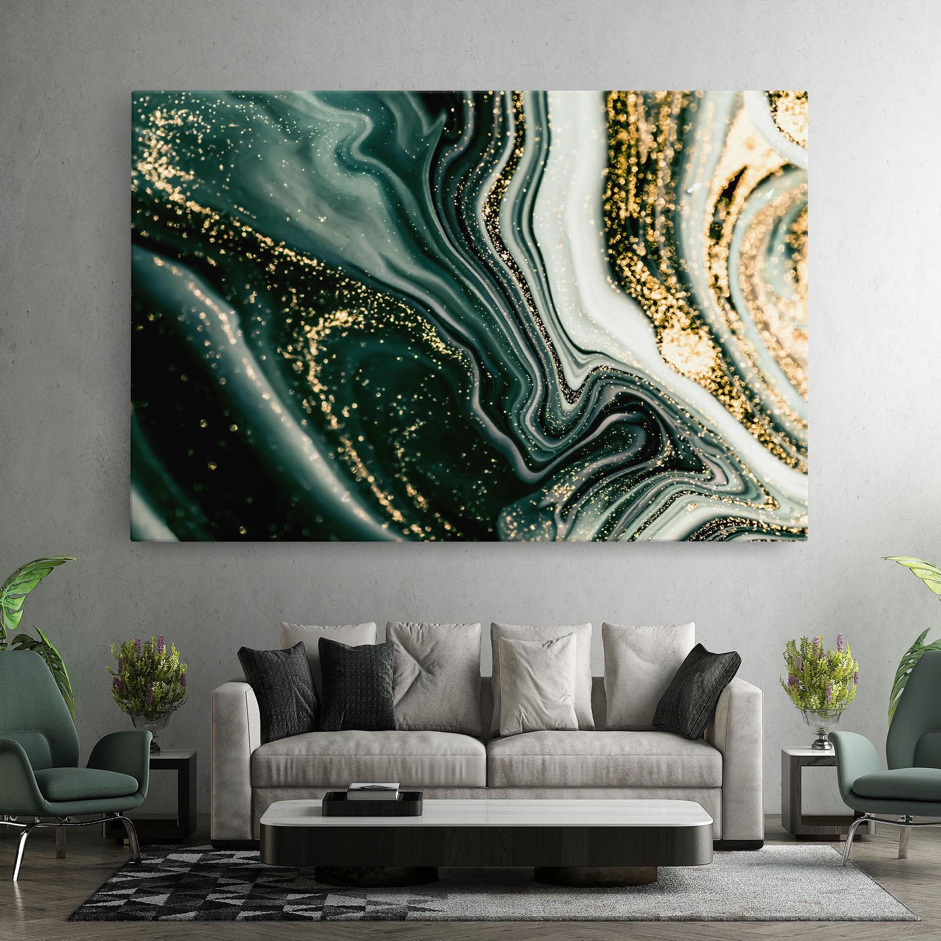 Картина на платно Abstract Shades mockup 7