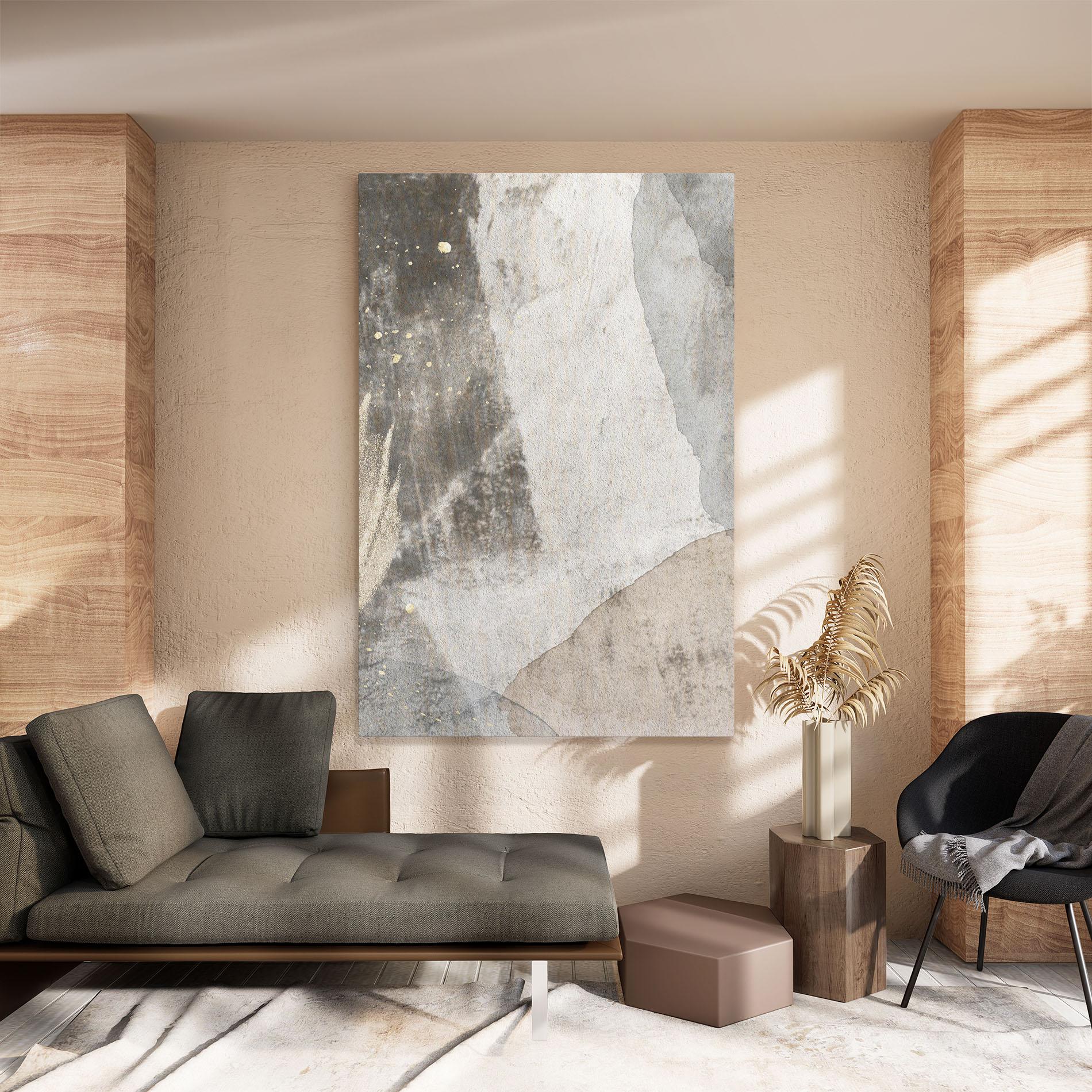 Картина на платно Light Cream Marble mockup 8