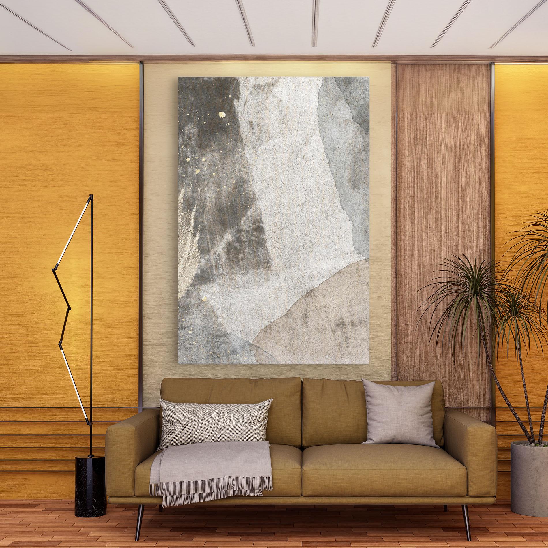 Картина на платно Light Cream Marble mockup 9