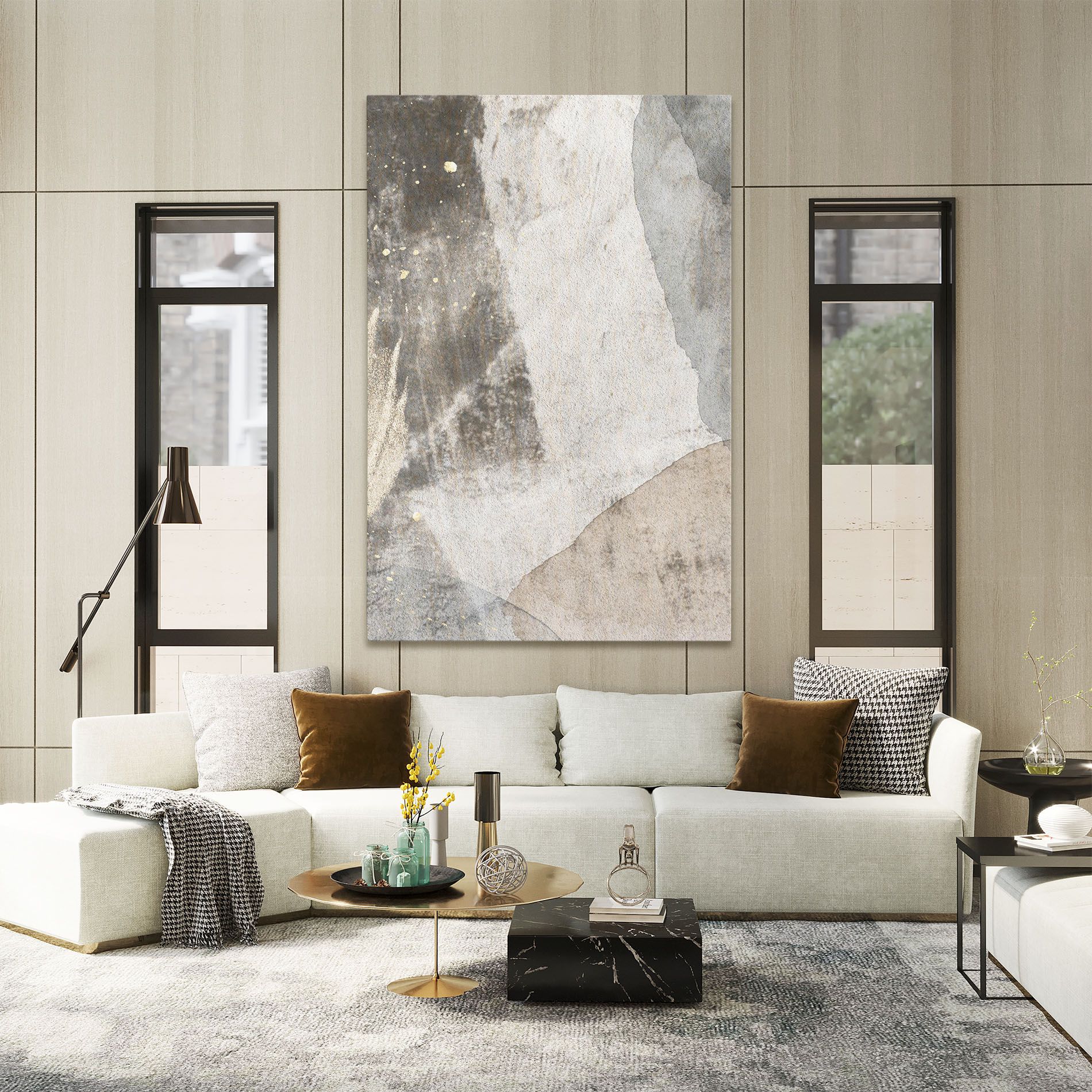 Light Cream Marble mockup 2