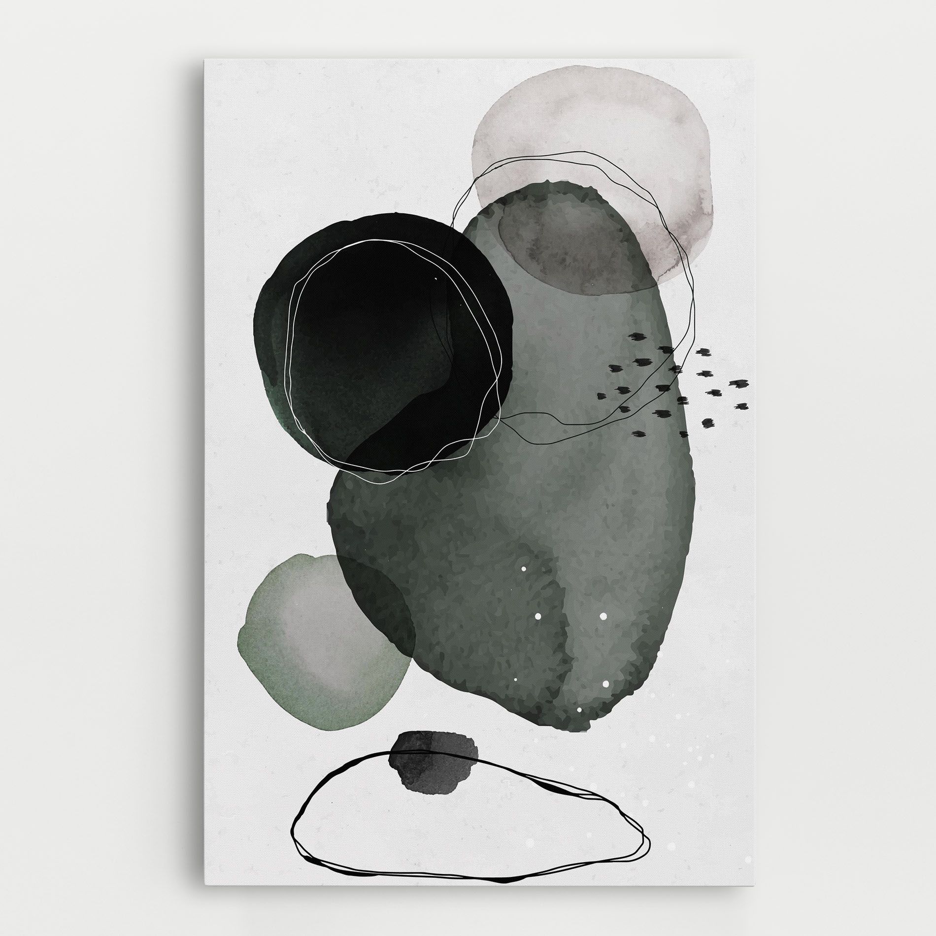 Green Watercolor mockup 0