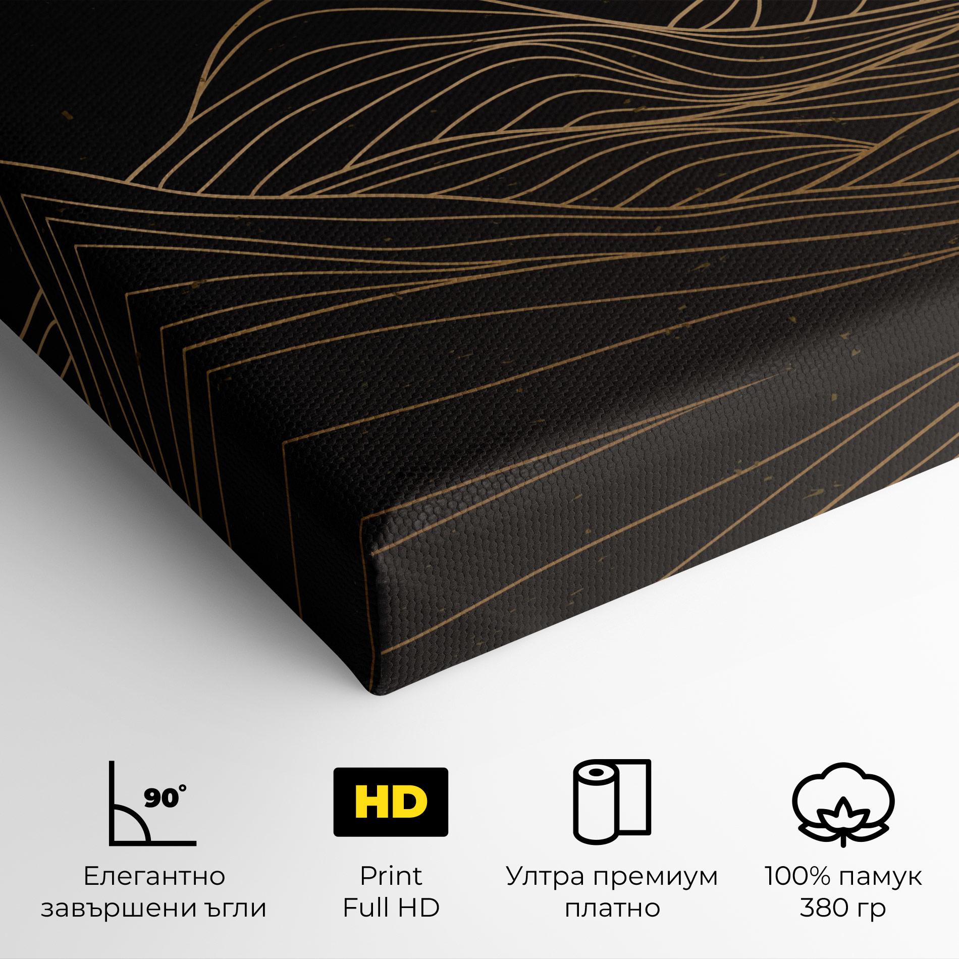 Картина на платно Pretty Moon mockup 4