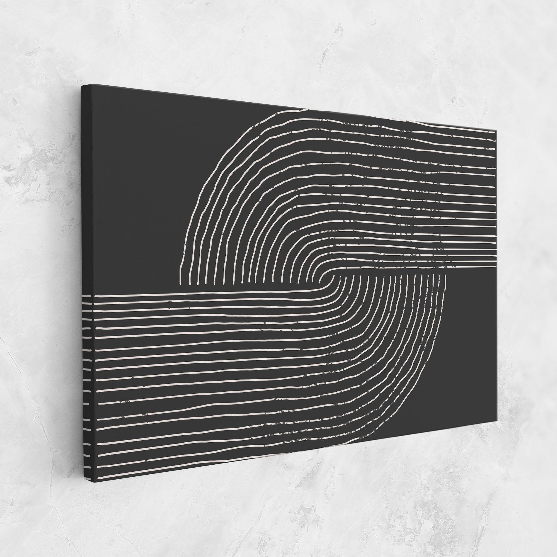 Картина на платно Minimalist Circle mockup 1