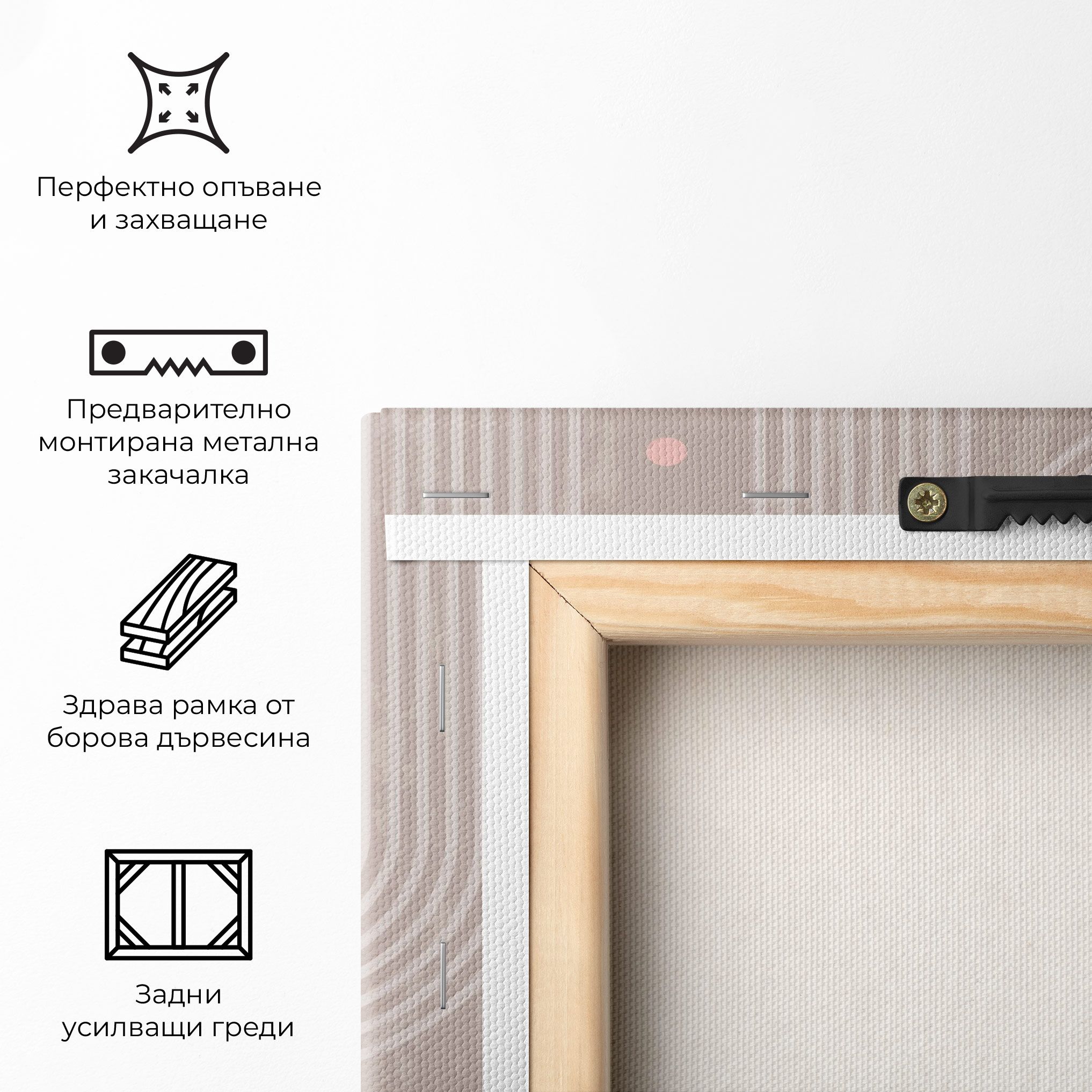 Pink Circle On Cream mockup 5