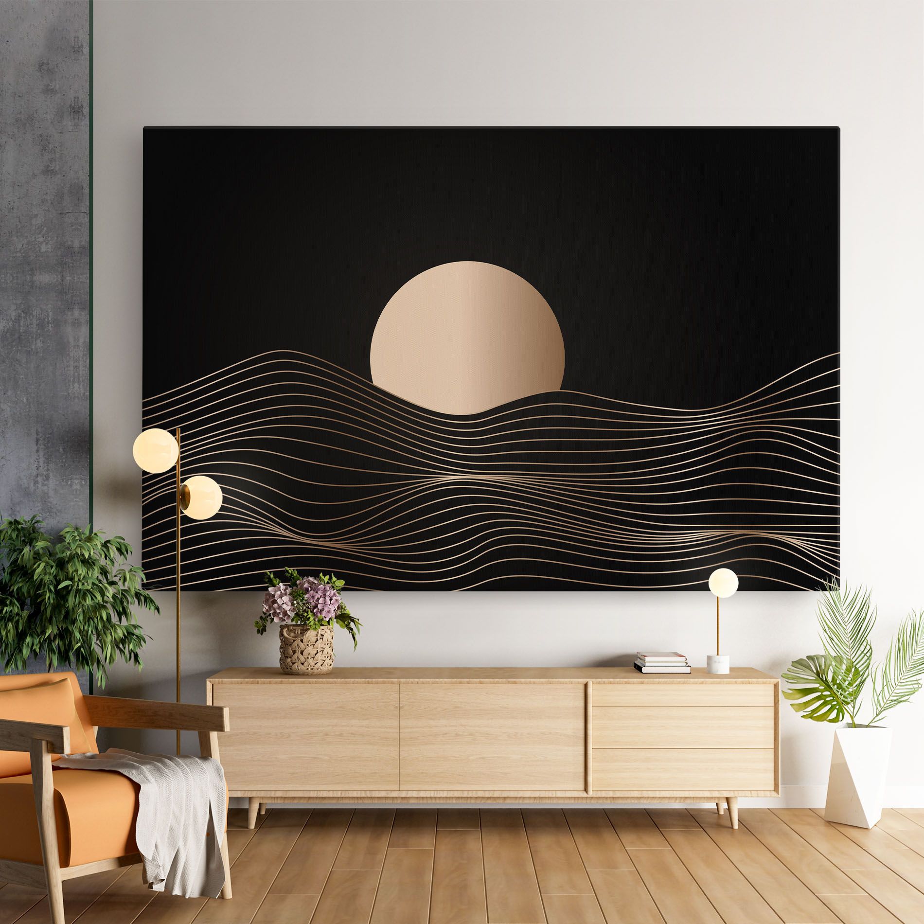 Cream Moon mockup 9