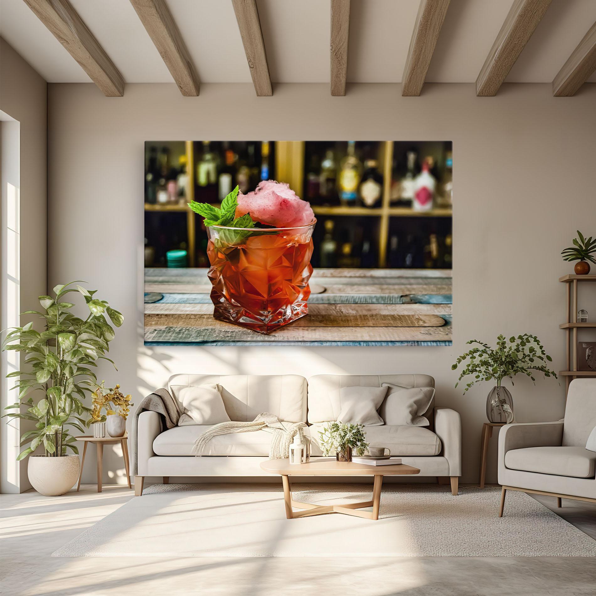 Картина на платно Cola Drink mockup 6