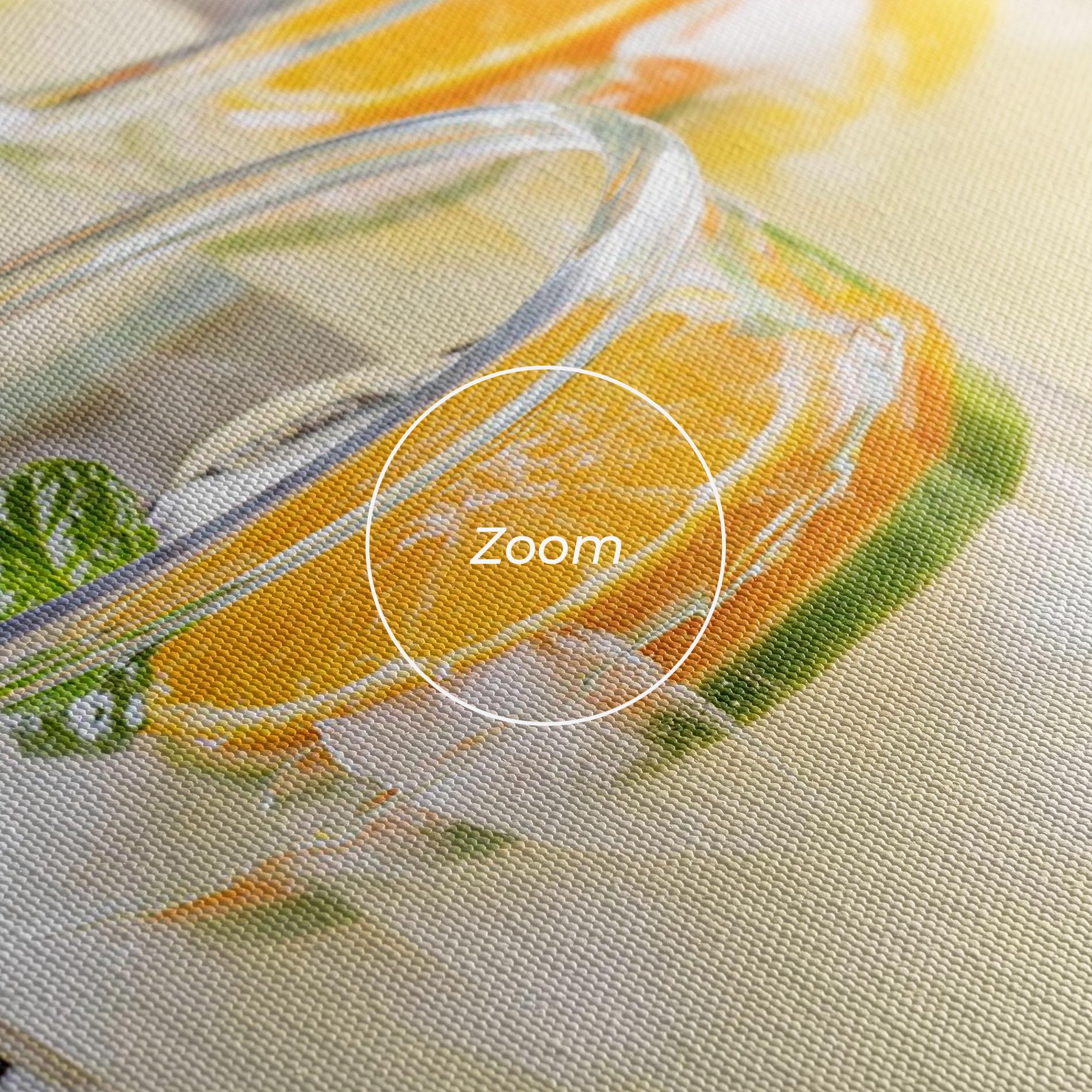 Картина на платно Citrus Fruit Lemonade mockup 3