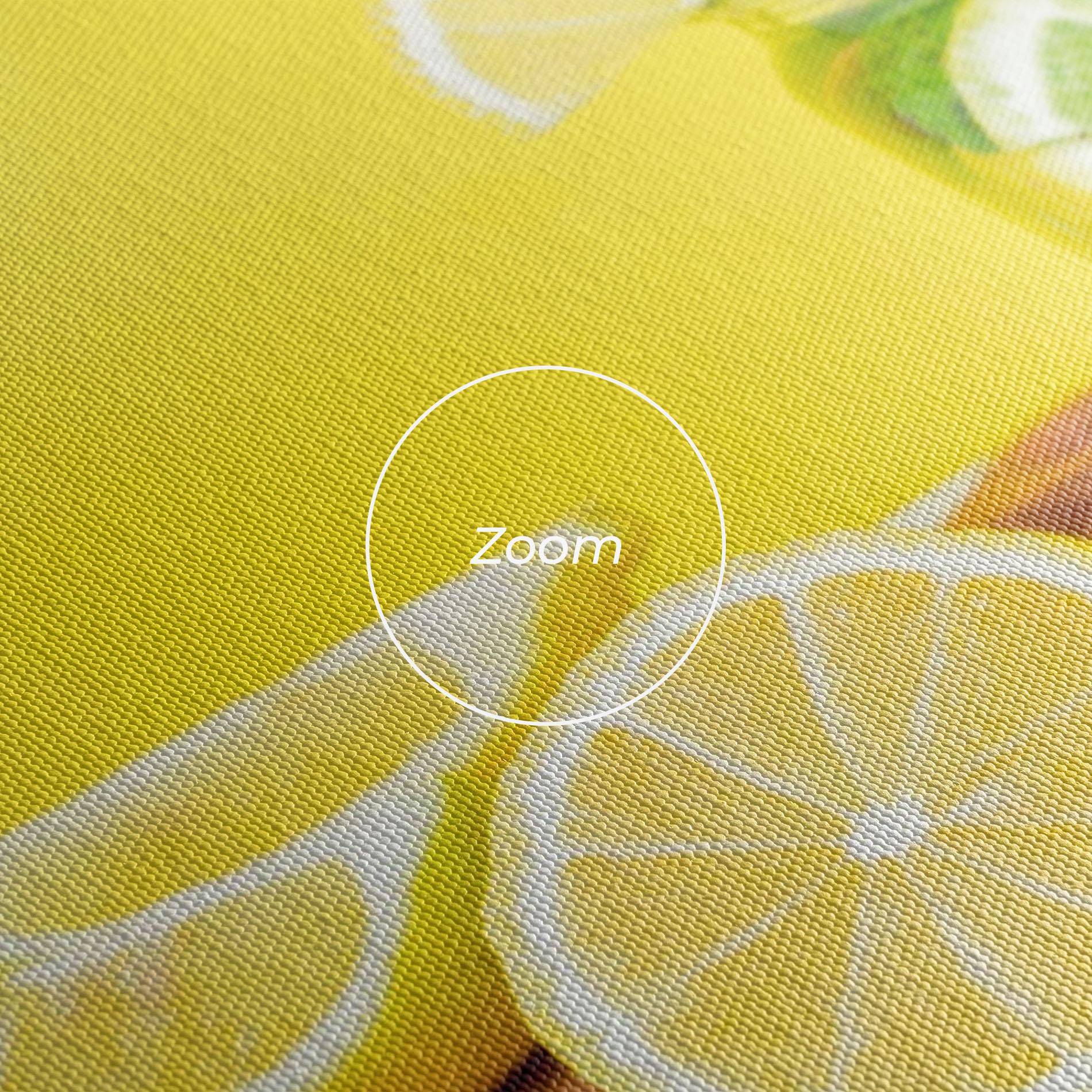Картина на платно Citrus Lemonade Water mockup 3