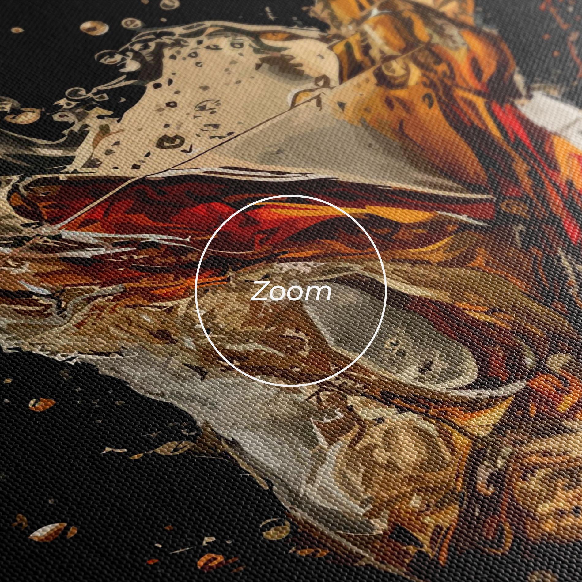 Картина на платно Cola Splash mockup 3
