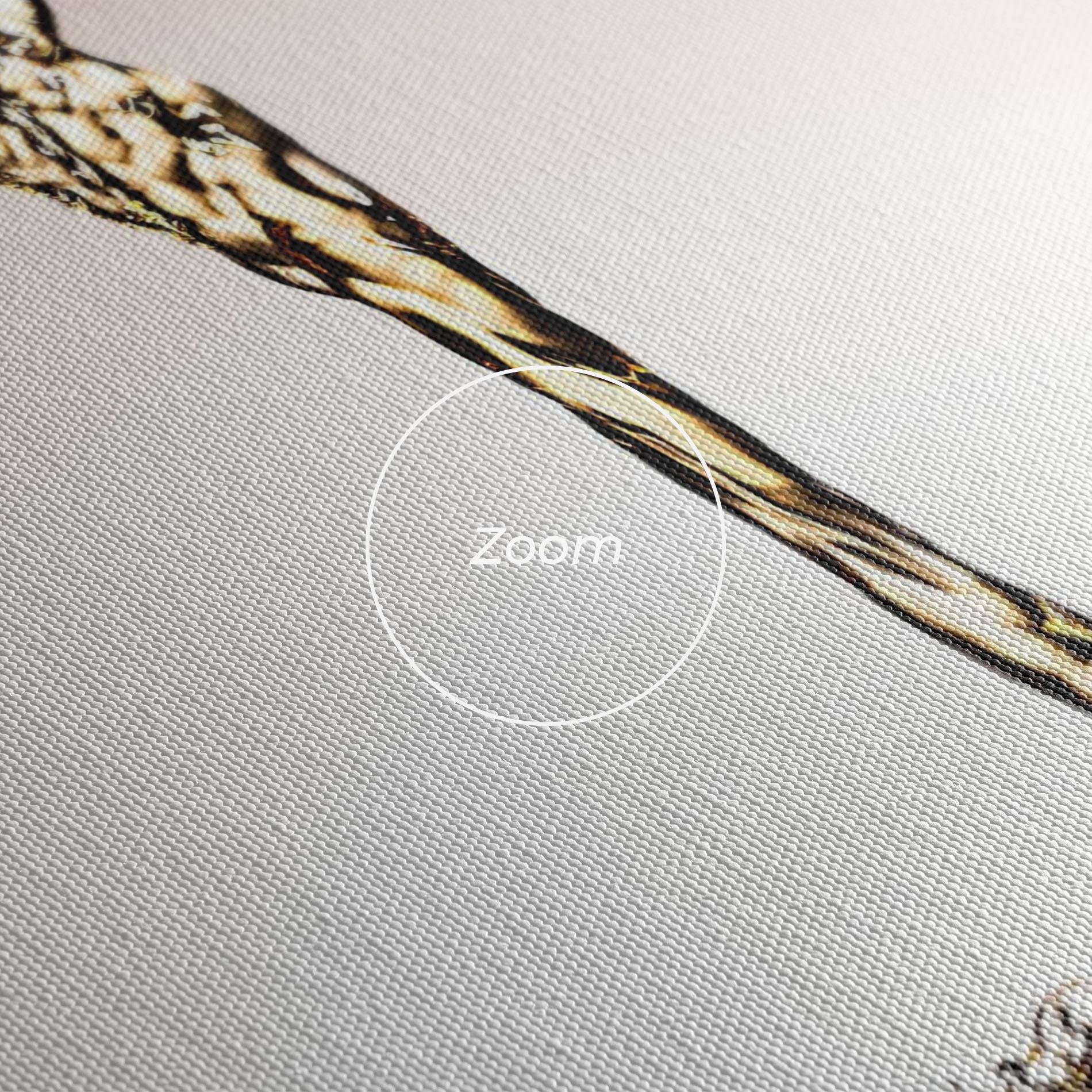 Картина на платно White Wine Splash mockup 3