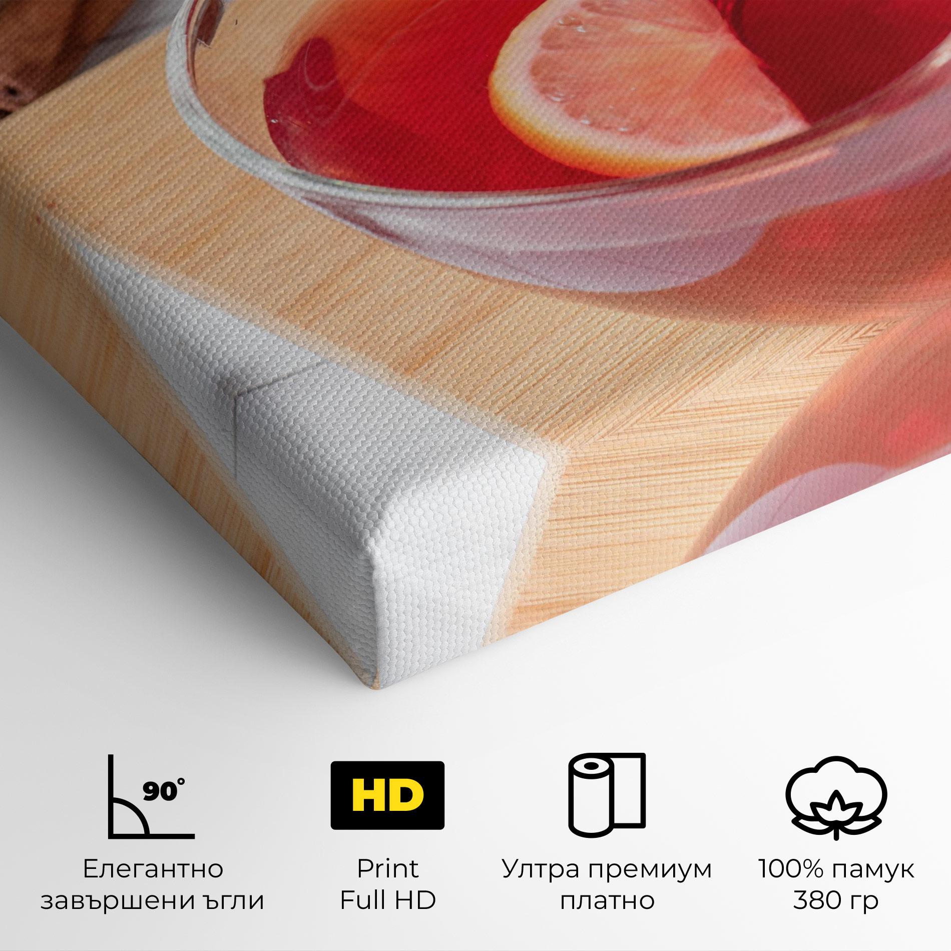 Картина на платно Homemade Lemonade mockup 4