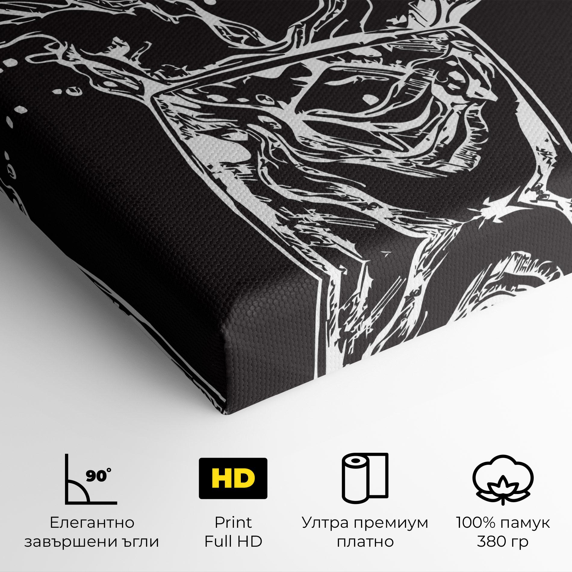 Картина на платно Ice Splash Drink mockup 4