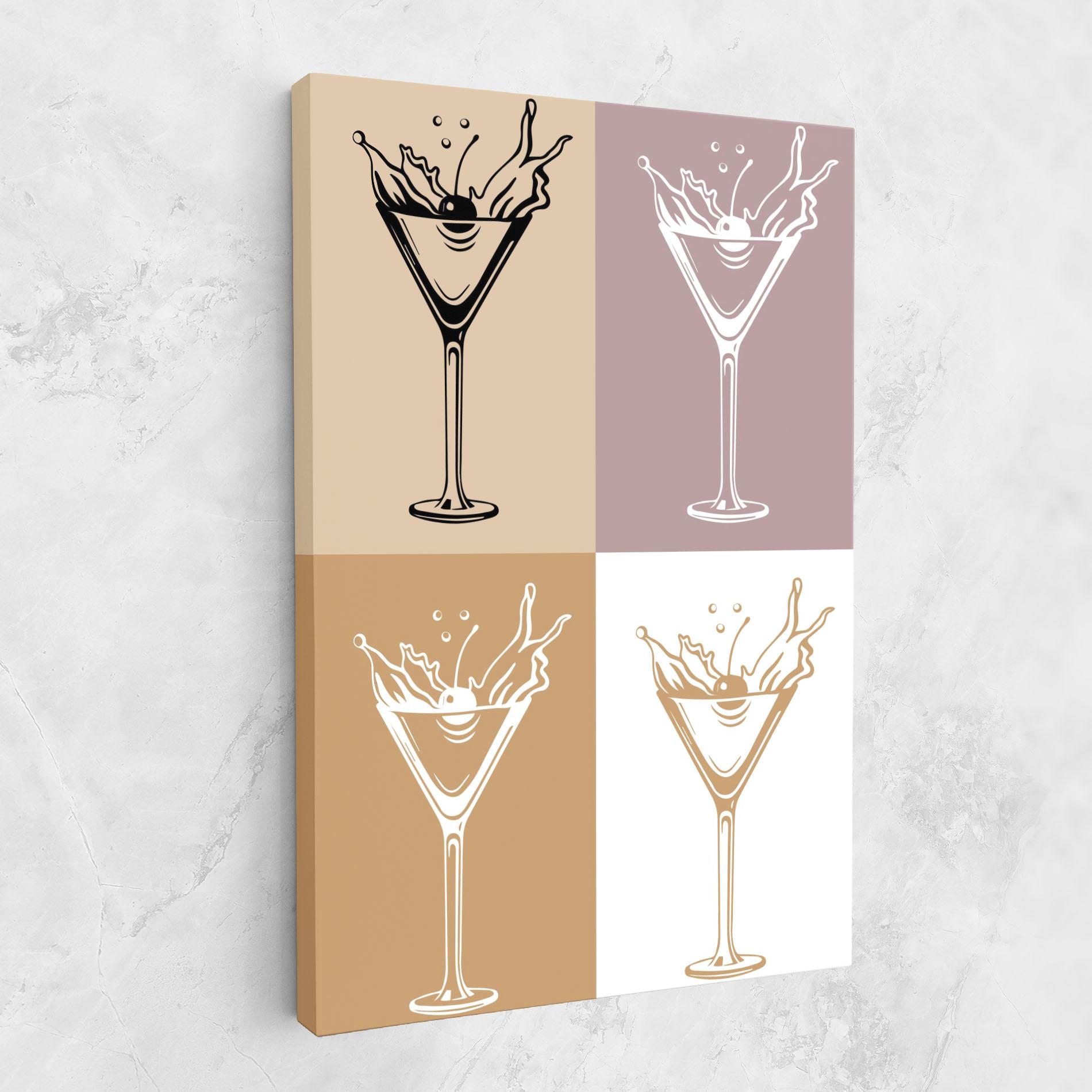 Картина на платно Drinks Mix mockup 1