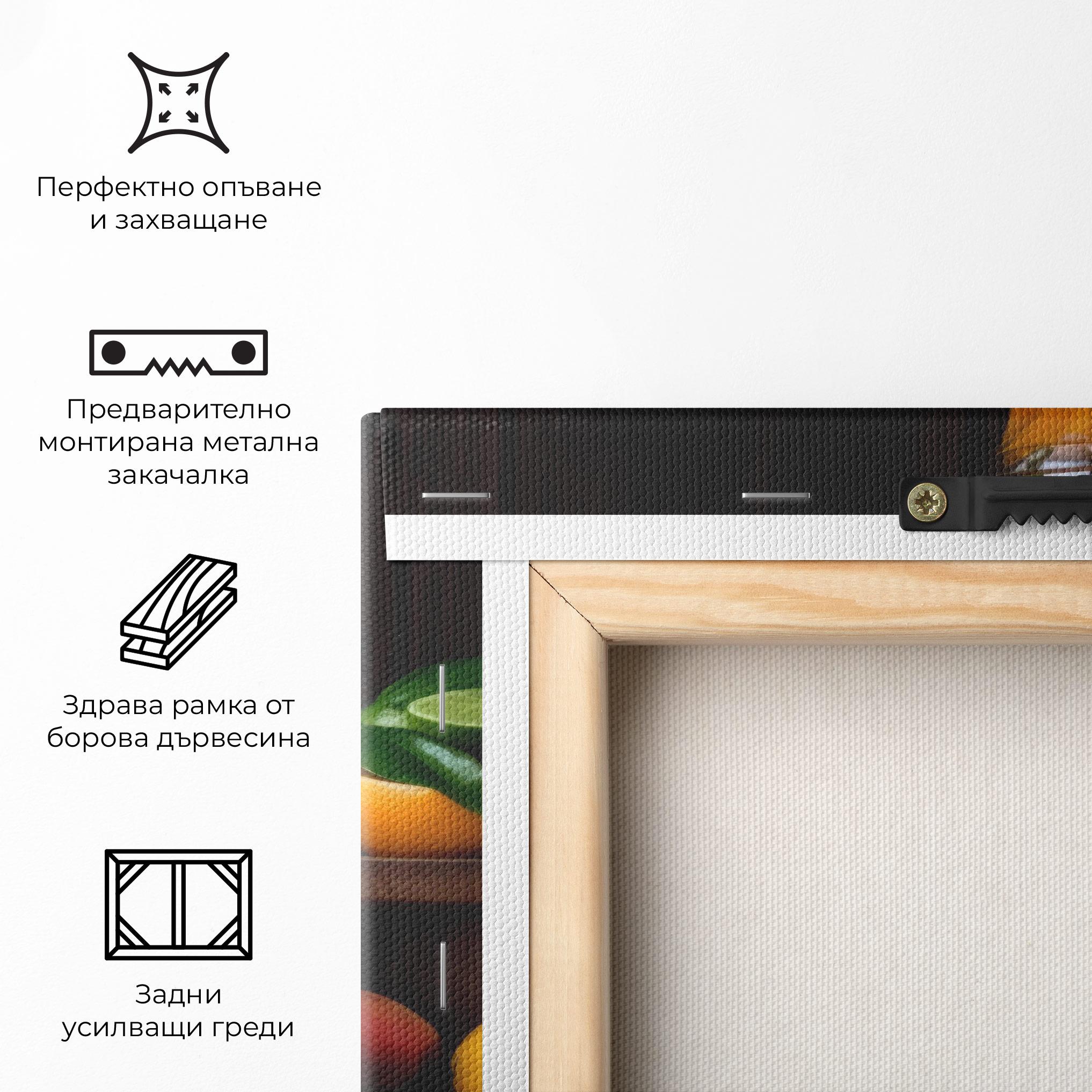 Картина на платно Glass Of Orange Juice mockup 5