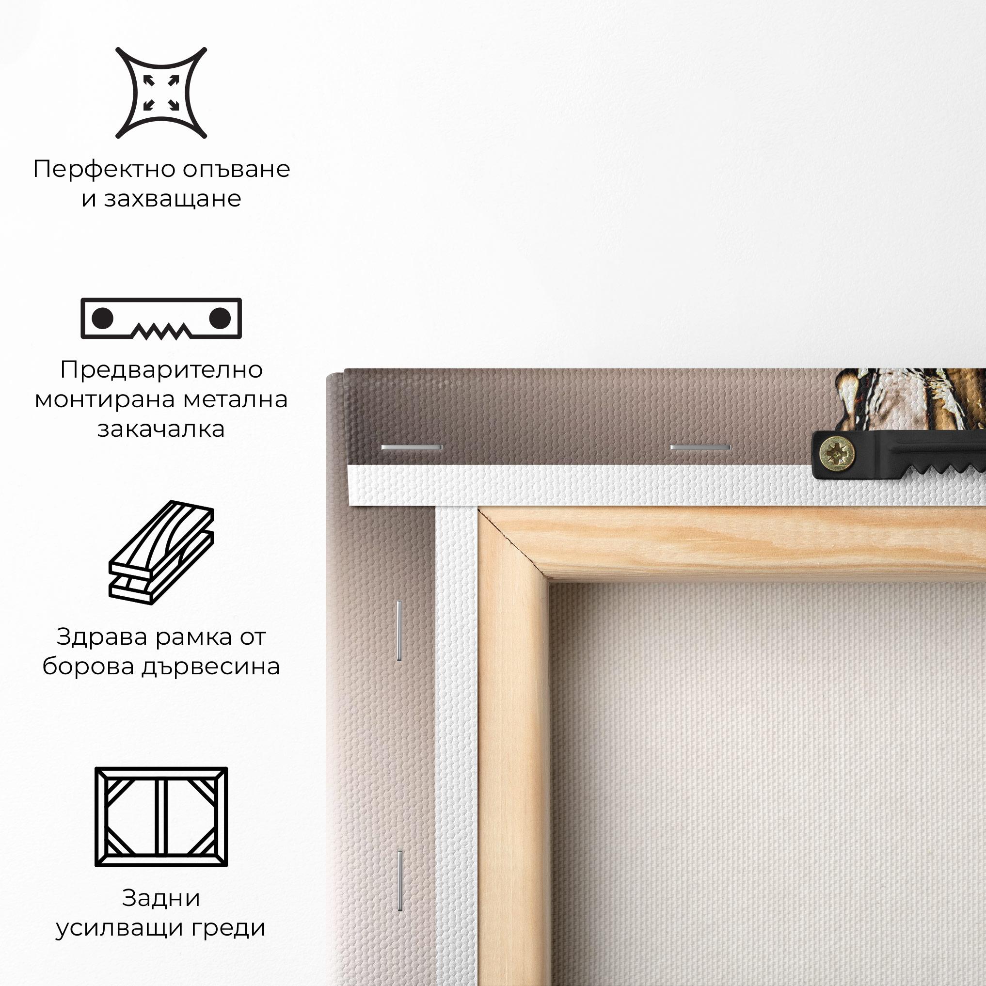 Картина на платно White Wine Splash mockup 5