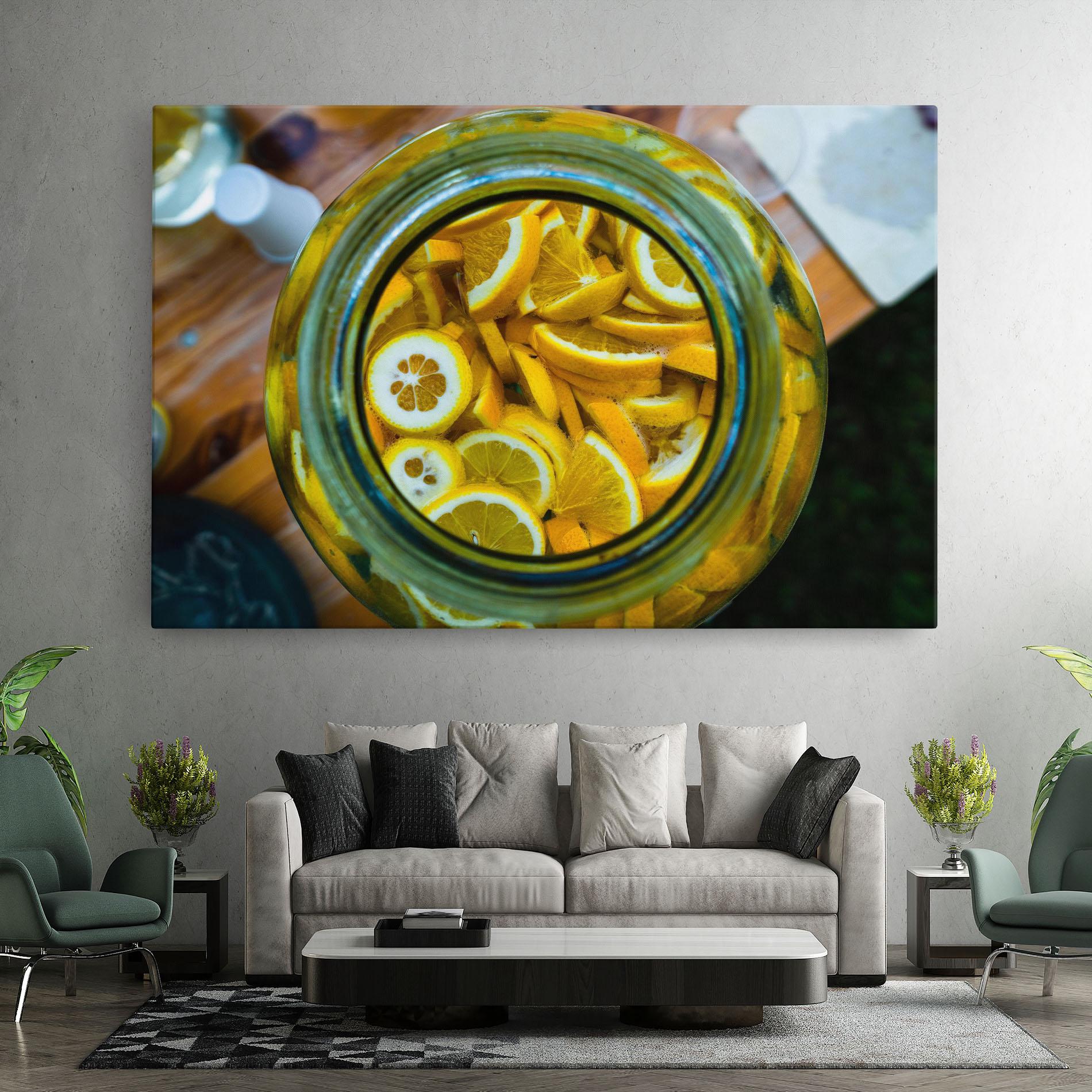 Картина на платно Big Limonade mockup 7