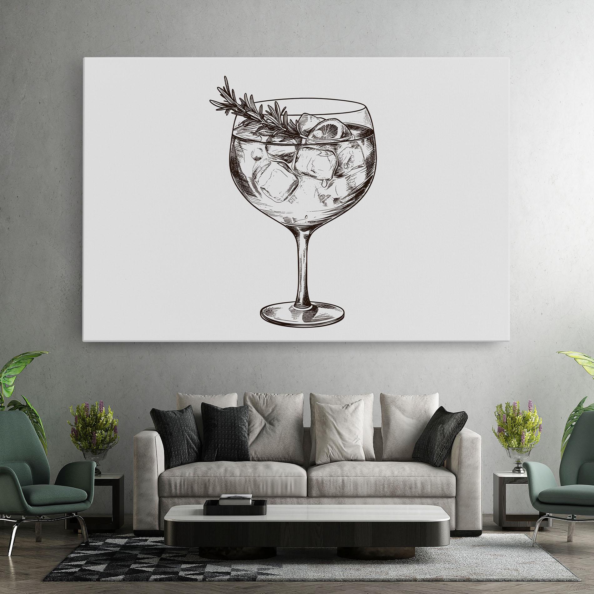 Картина на платно Gintonic mockup 7
