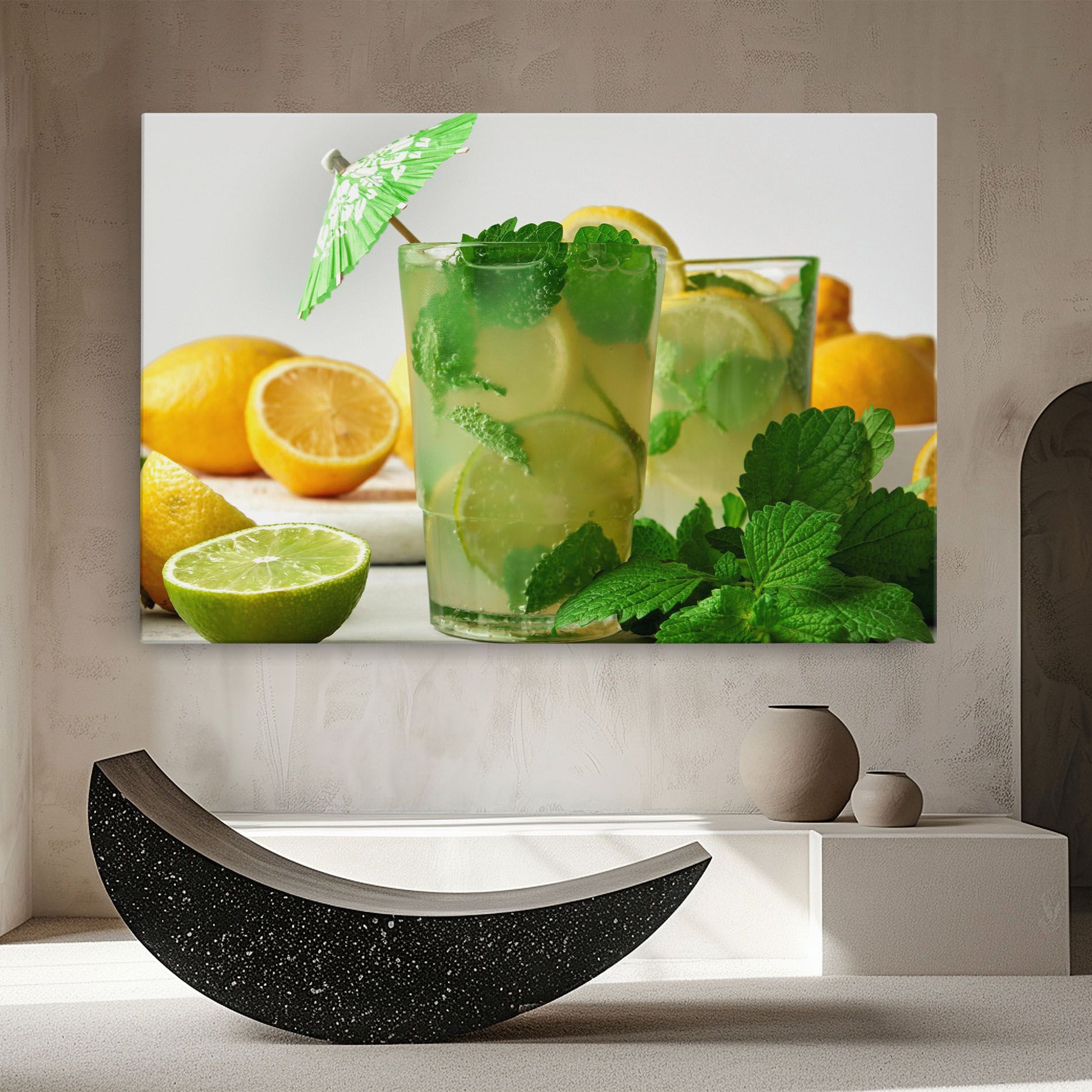 Mint Leaves Lemonade mockup 8