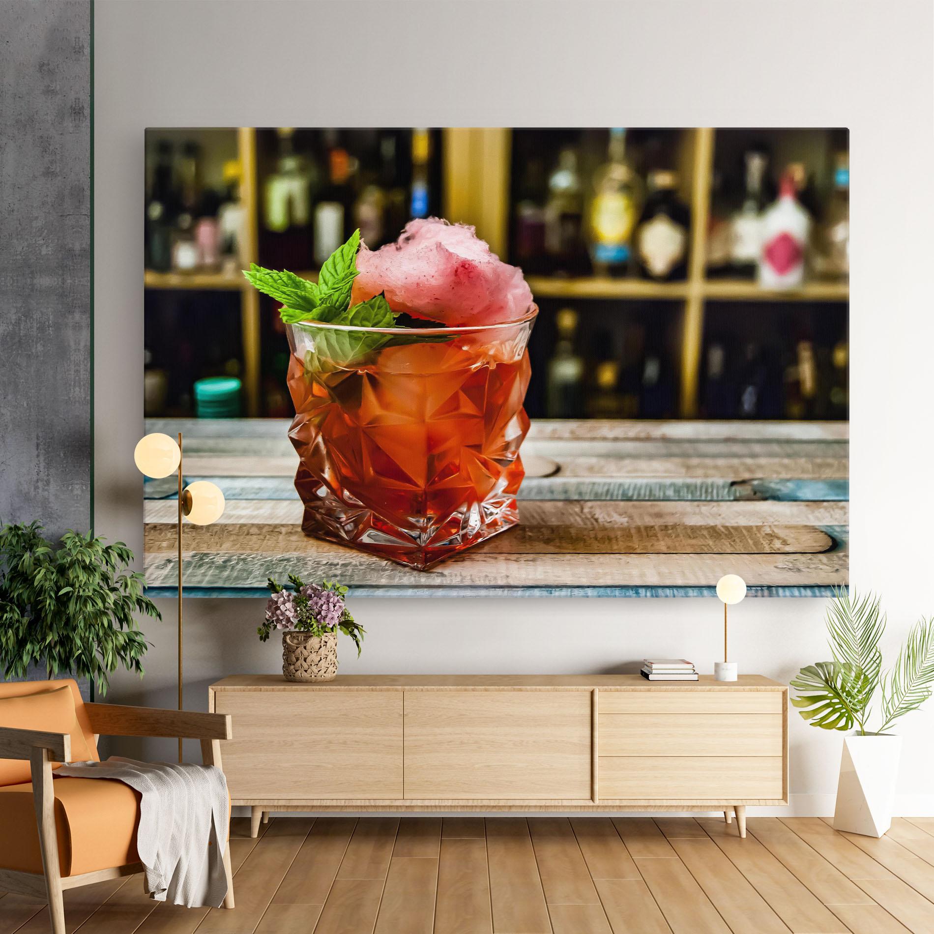 Картина на платно Cola Drink mockup 9