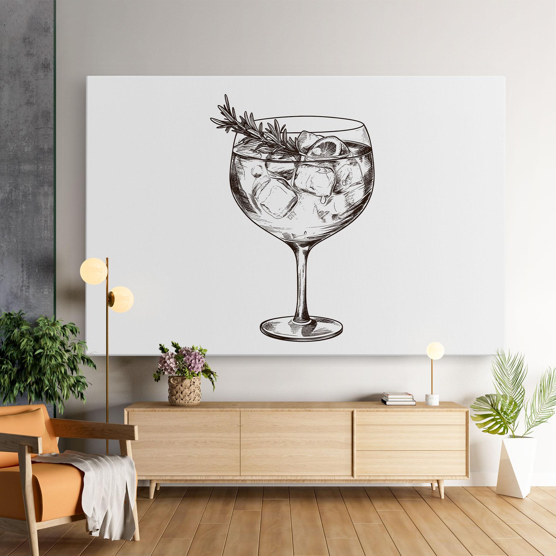 Картина на платно Gintonic mockup 9