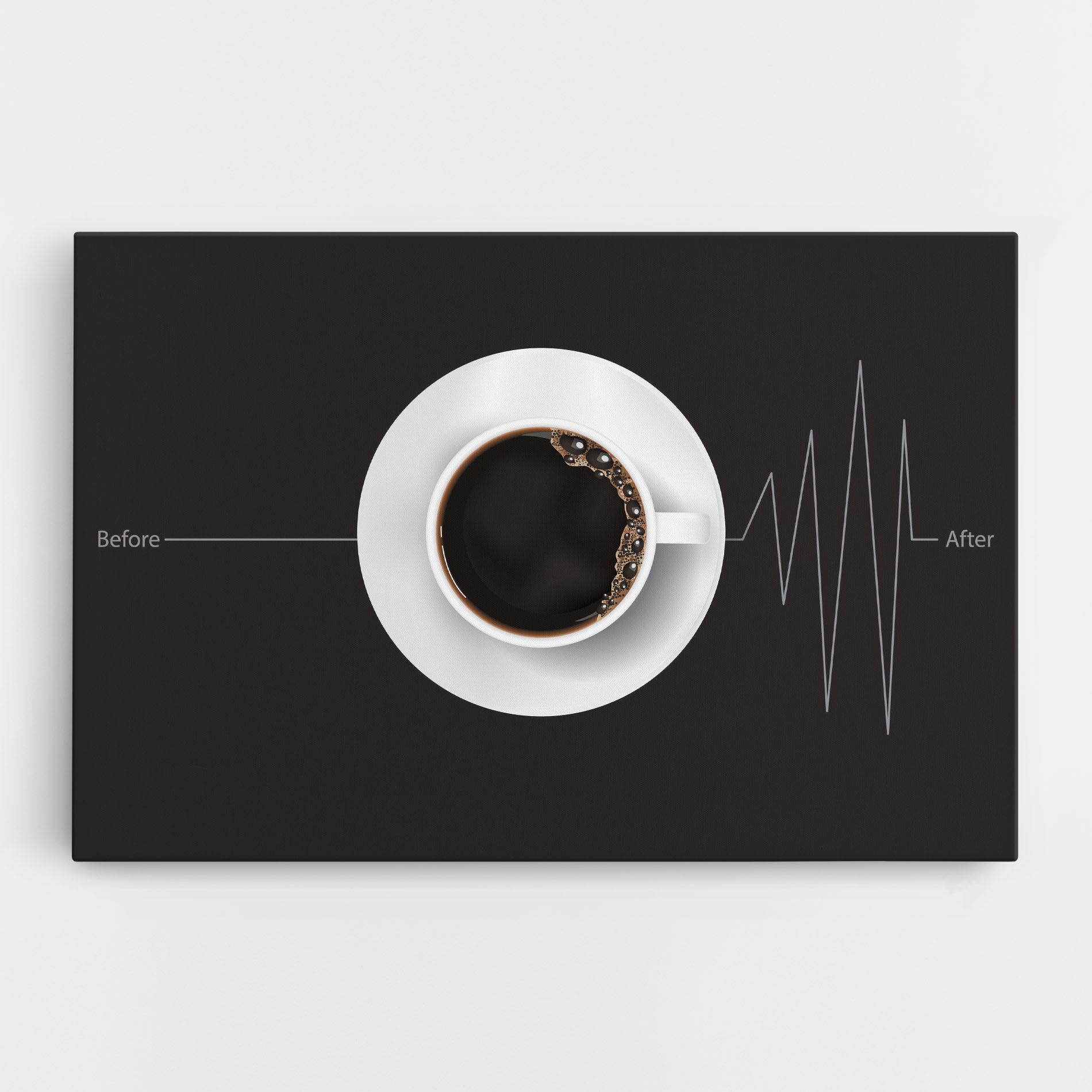 Картина на платно After Coffee mockup 0